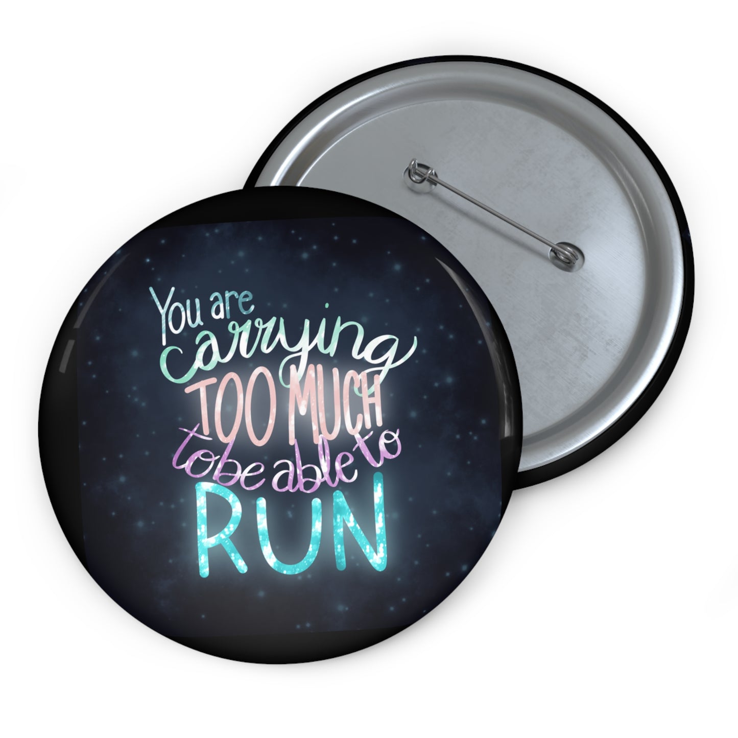 You are carrying too much to be able to run Custom Pin Buttons - Tales from the Tangle
