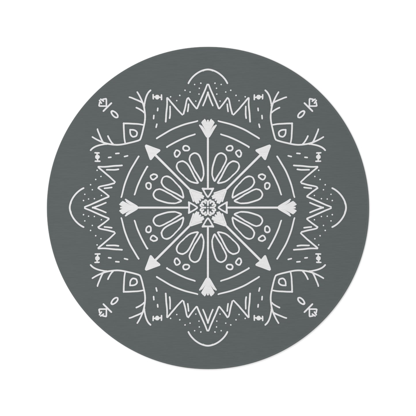 Archer’s Mandala Round Rug - Tales from the Tangle