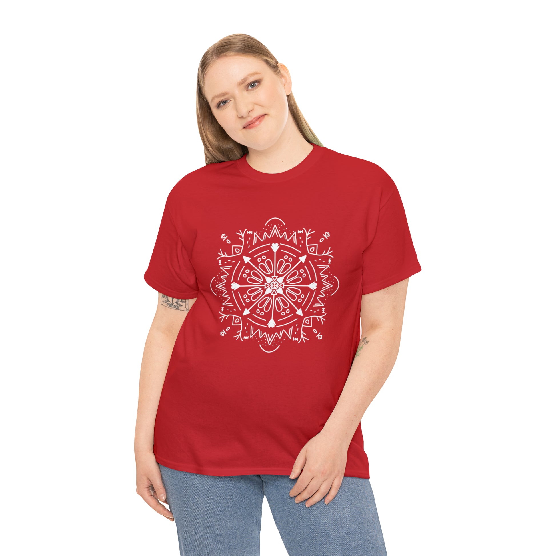 Archer’s Mandala Unisex Heavy Cotton Tee - Tales from the Tangle