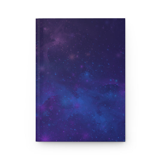 Galaxy Print Hardcover Journal Matte - Tales from the Tangle