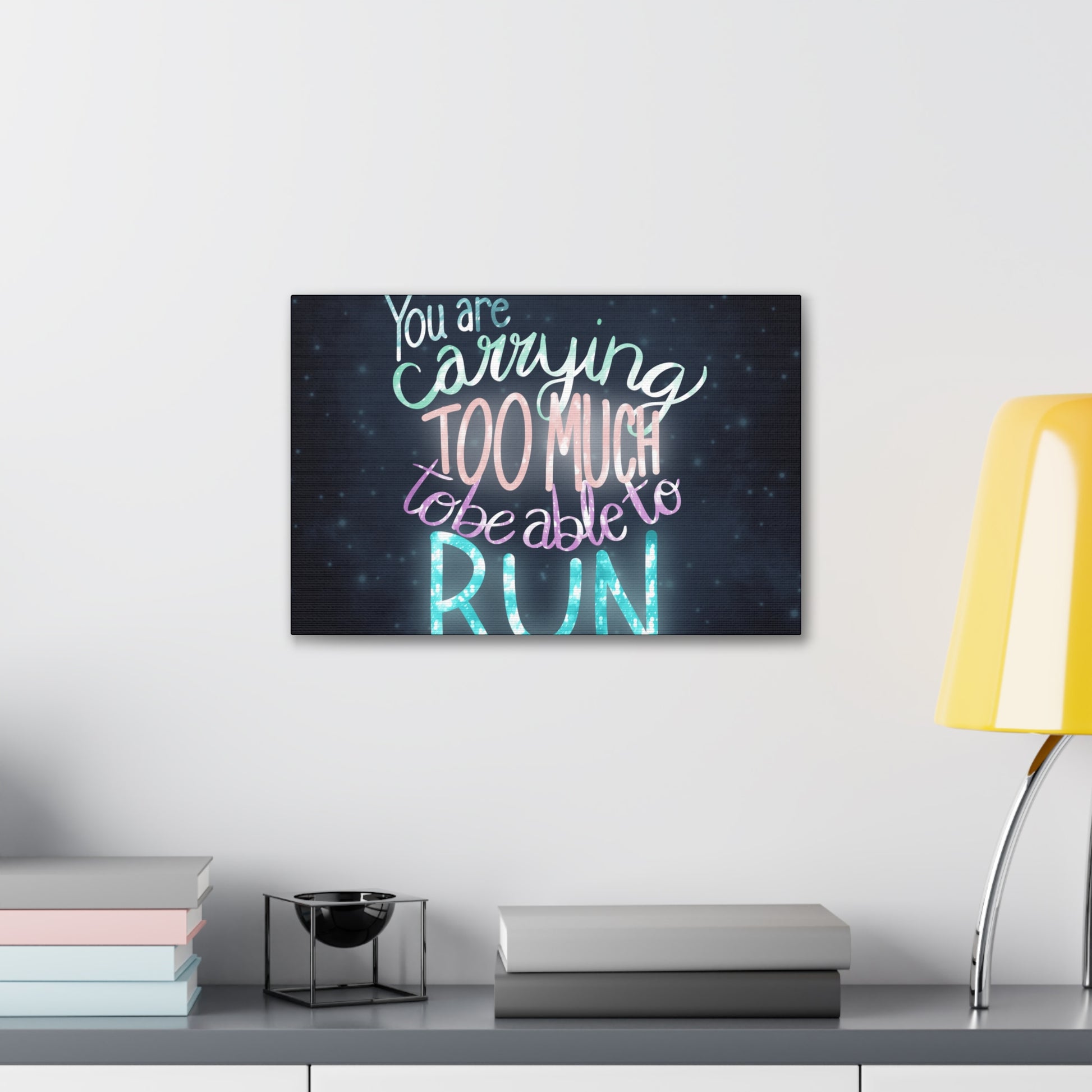 You are carrying too much to be able to run Canvas Gallery Wraps - Tales from the Tangle