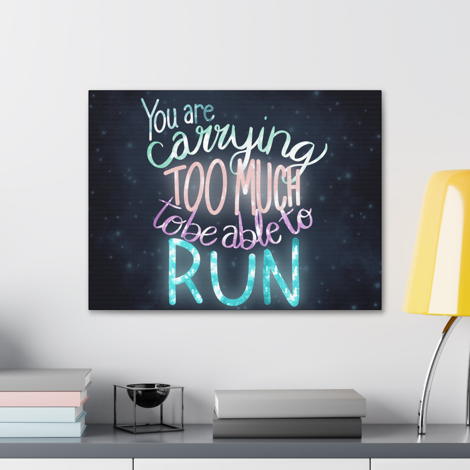 You are carrying too much to be able to run Canvas Gallery Wraps - Tales from the Tangle