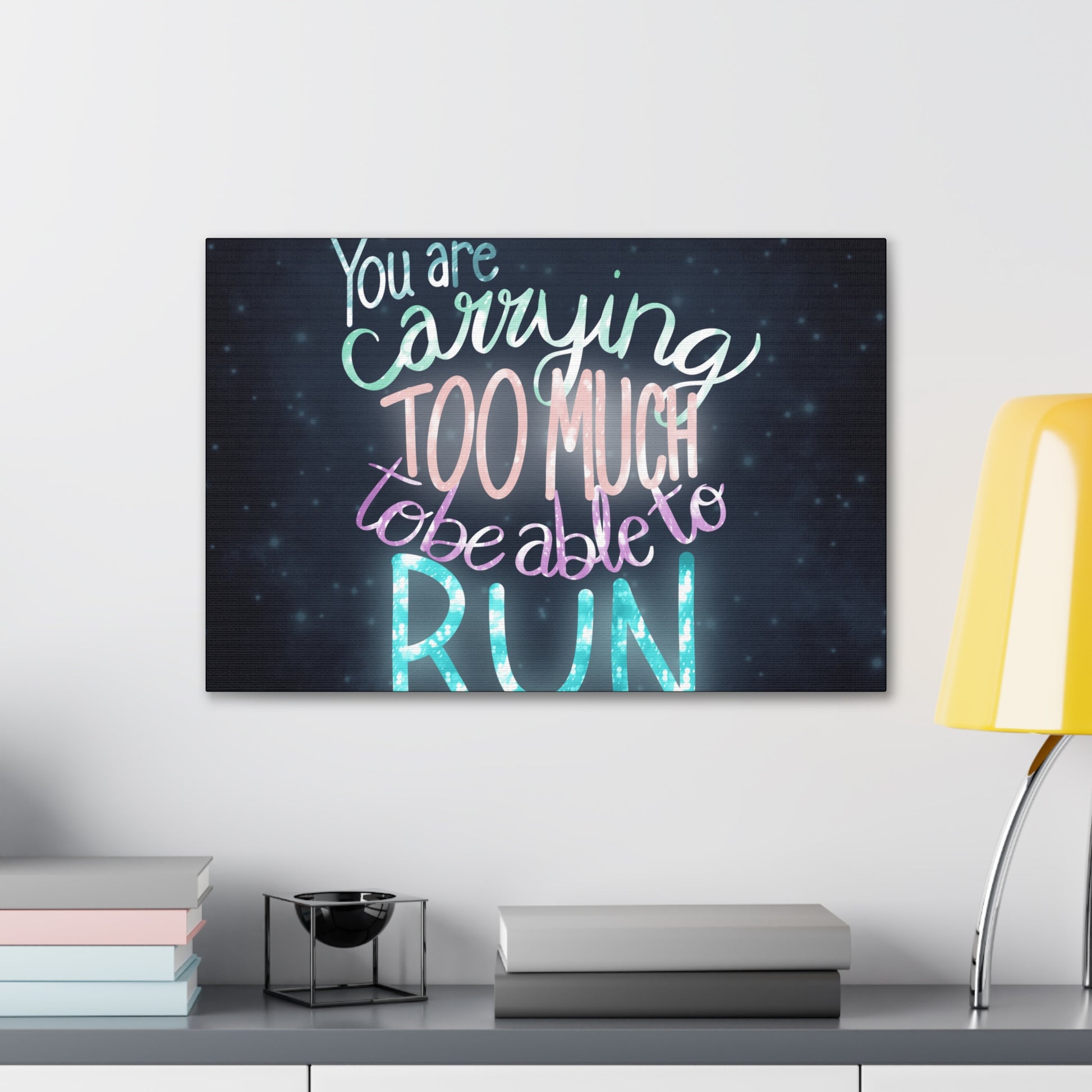 You are carrying too much to be able to run Canvas Gallery Wraps - Tales from the Tangle