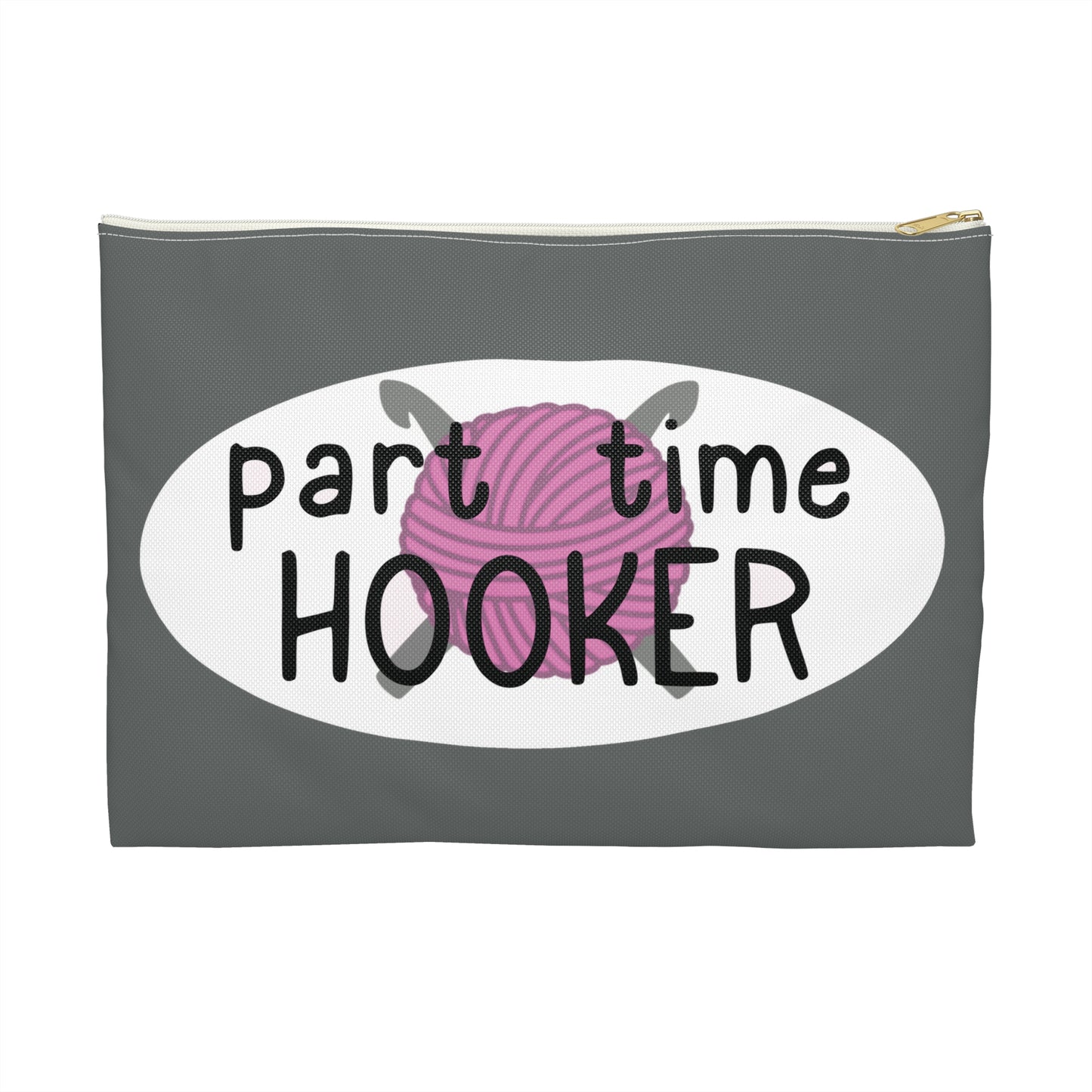 Part Time Hooker Crochet Accessory Pouch - Tales from the Tangle