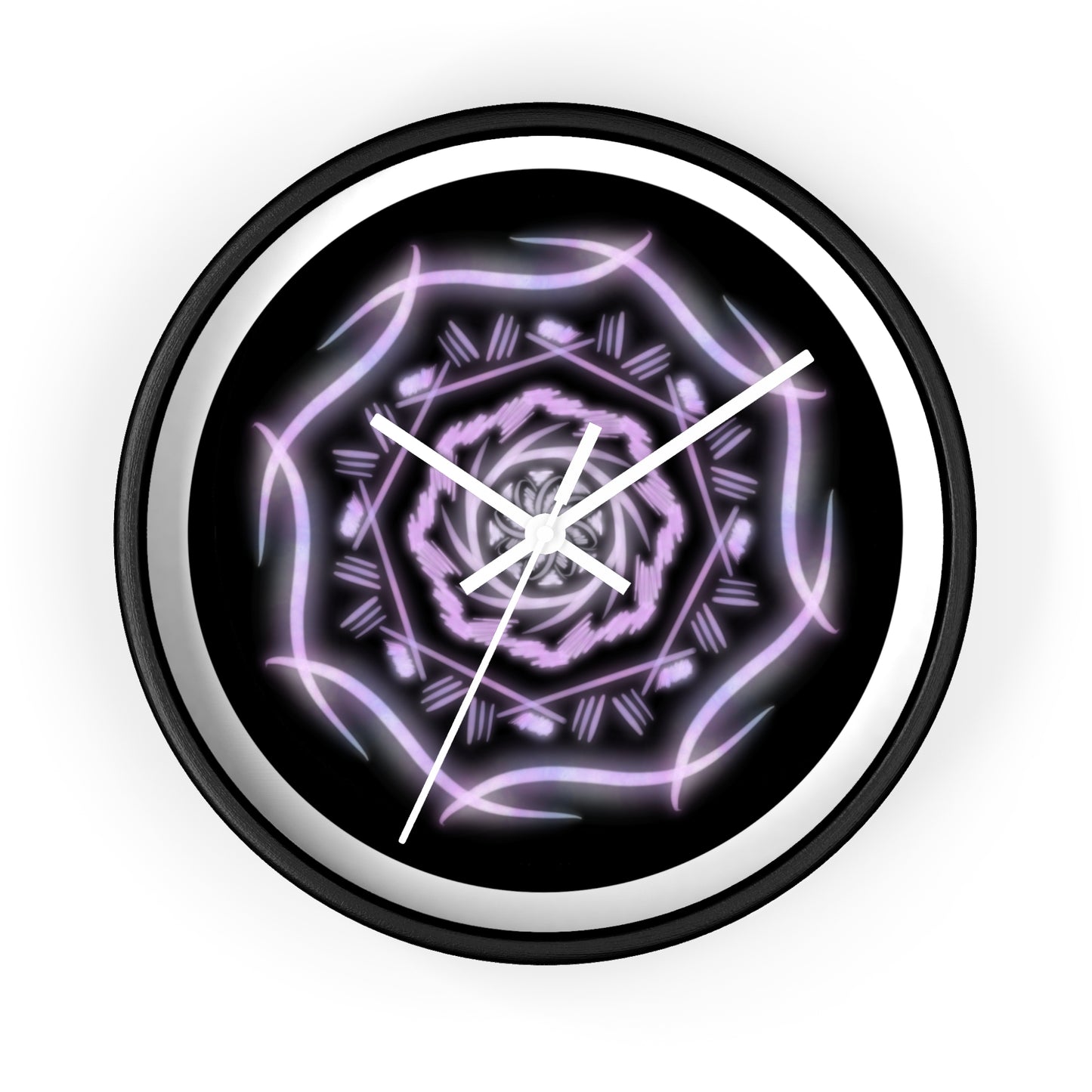 Pink Mandala Wall Clock - Tales from the Tangle