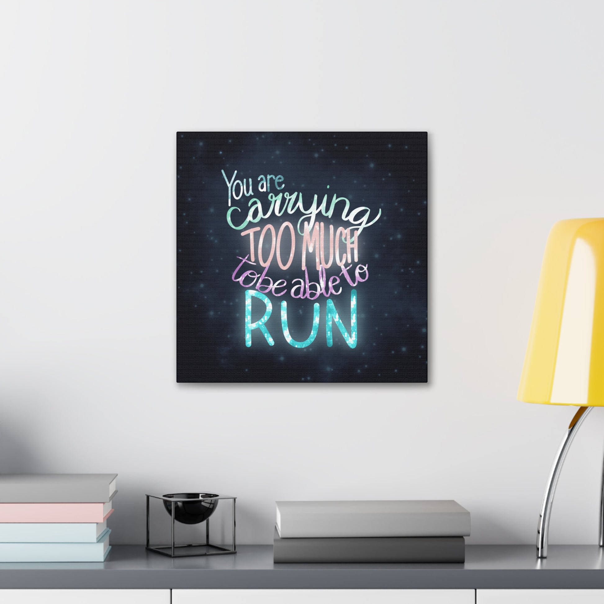You are carrying too much to be able to run Canvas Gallery Wraps - Tales from the Tangle