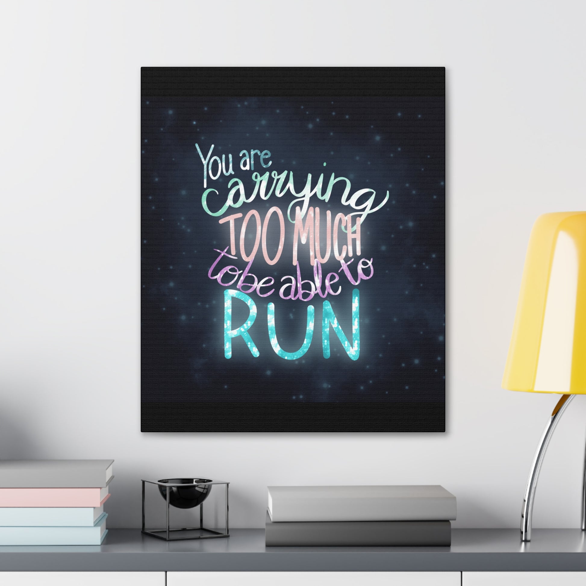 You are carrying too much to be able to run Canvas Gallery Wraps - Tales from the Tangle