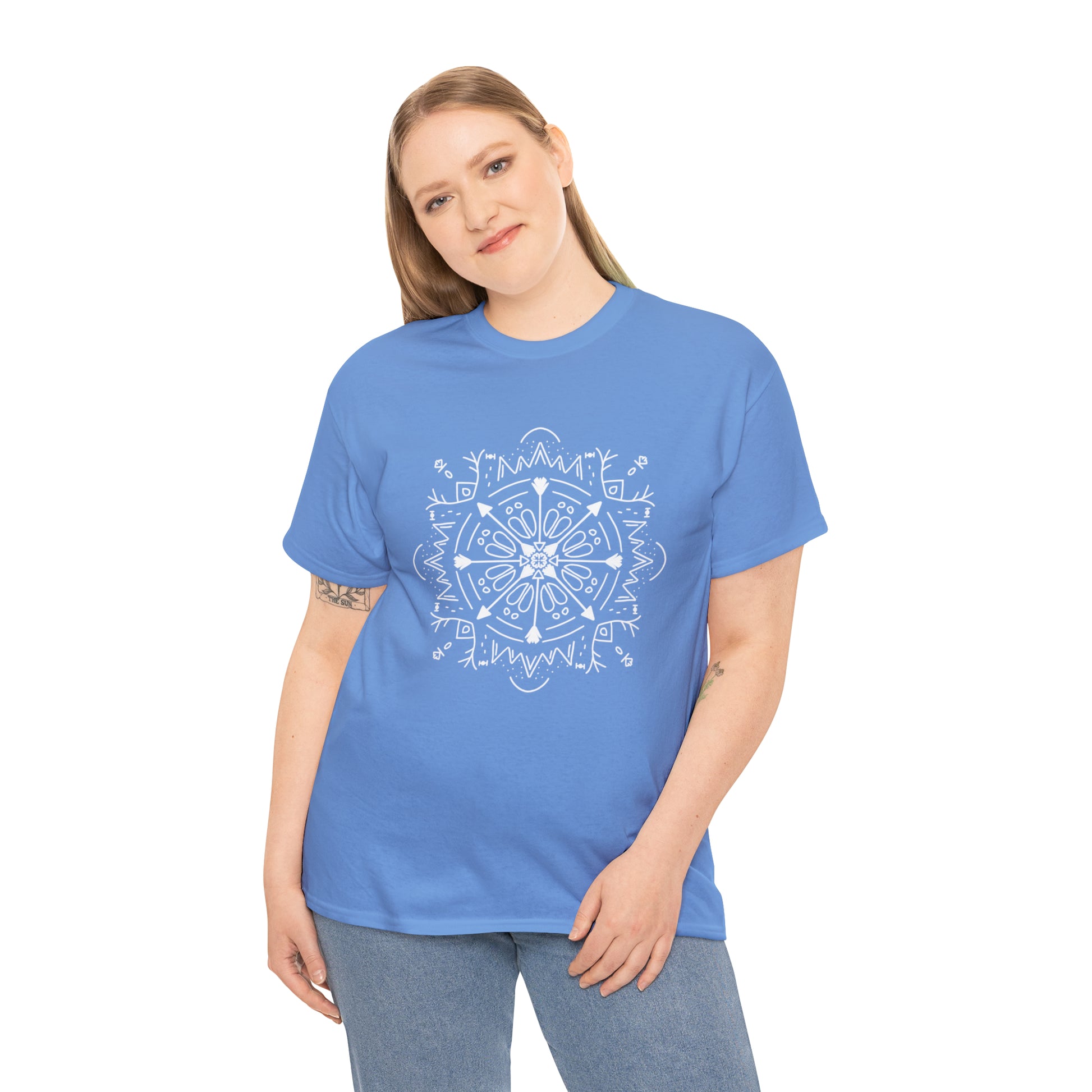 Archer’s Mandala Unisex Heavy Cotton Tee - Tales from the Tangle