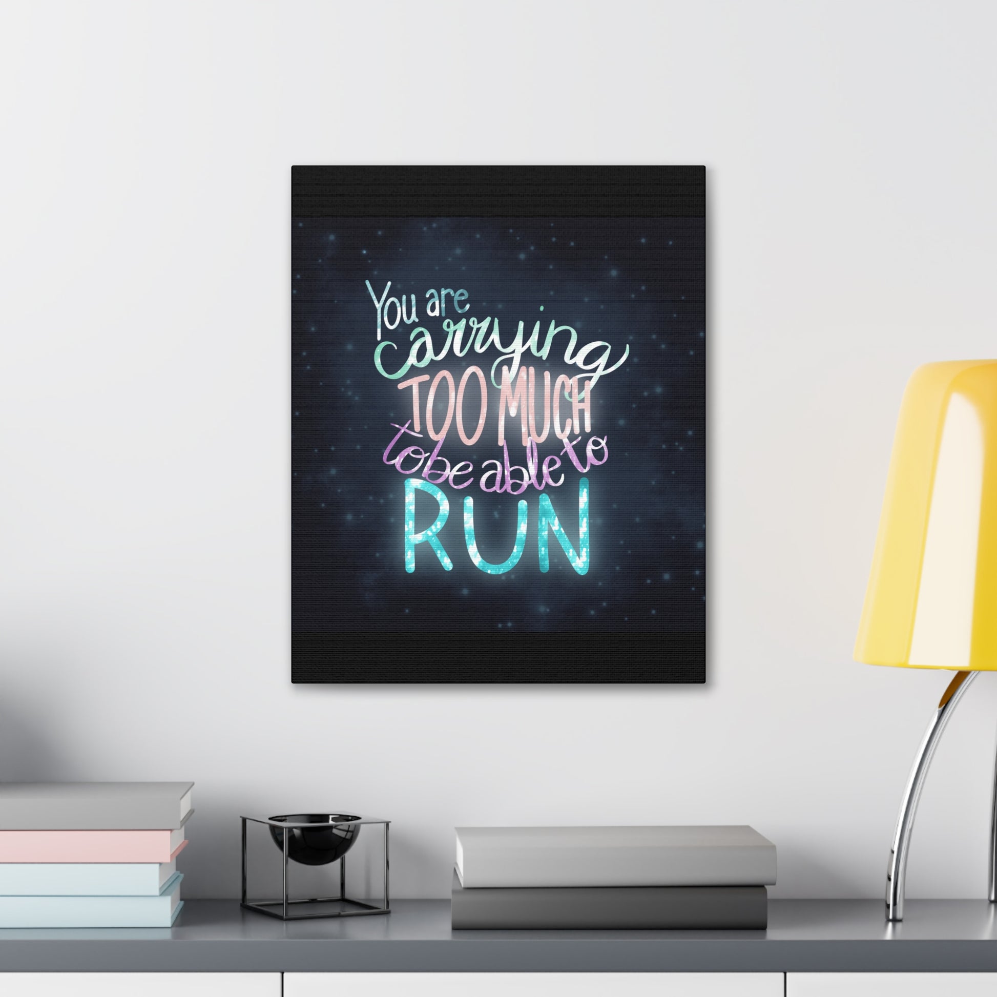You are carrying too much to be able to run Canvas Gallery Wraps - Tales from the Tangle