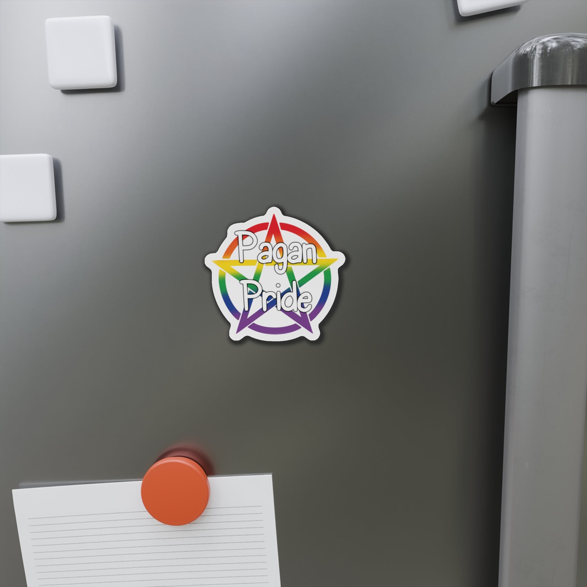 Pagan Pride Rainbow Die-Cut Magnets - Tales from the Tangle