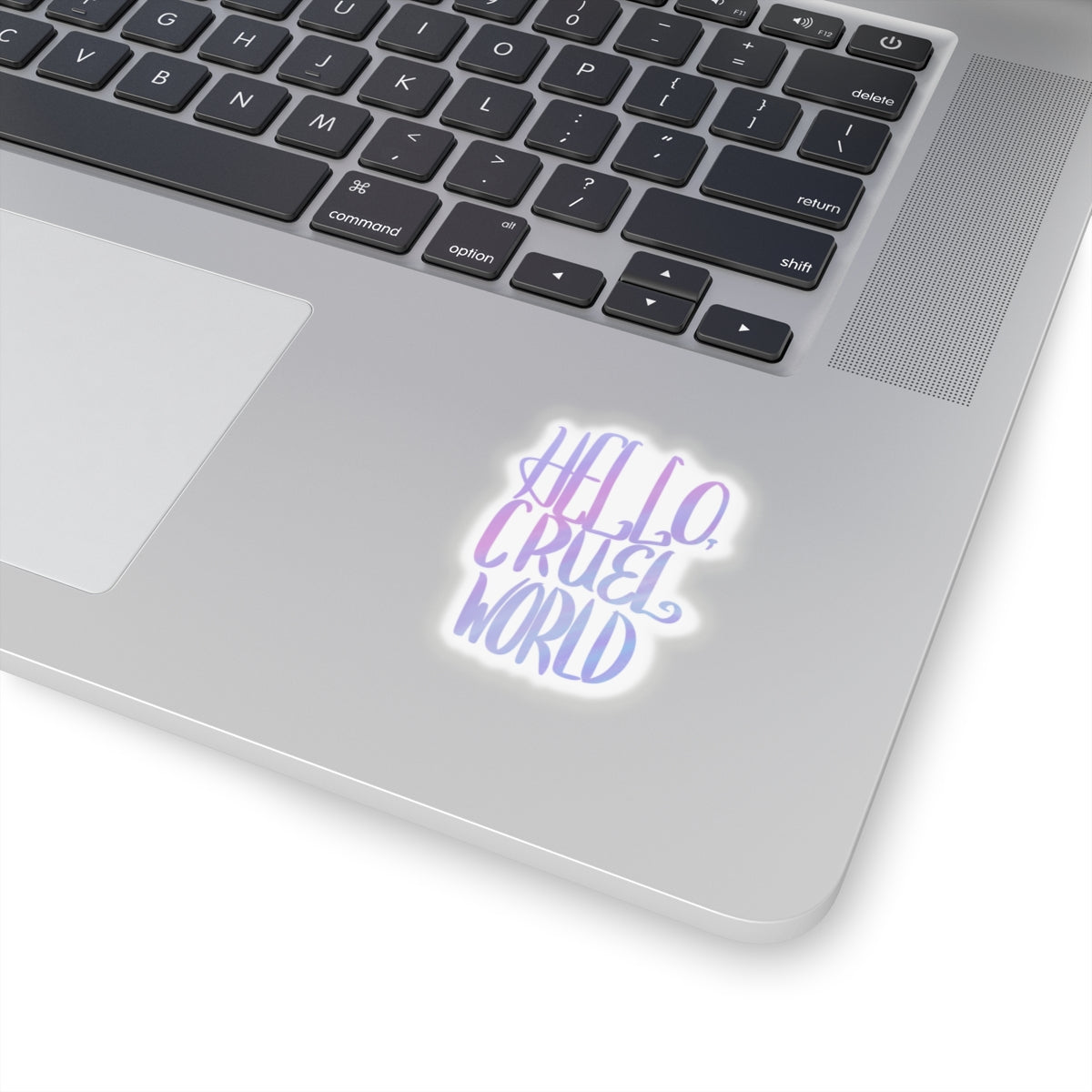 Hello, Cruel World Kiss-Cut Stickers - Tales from the Tangle
