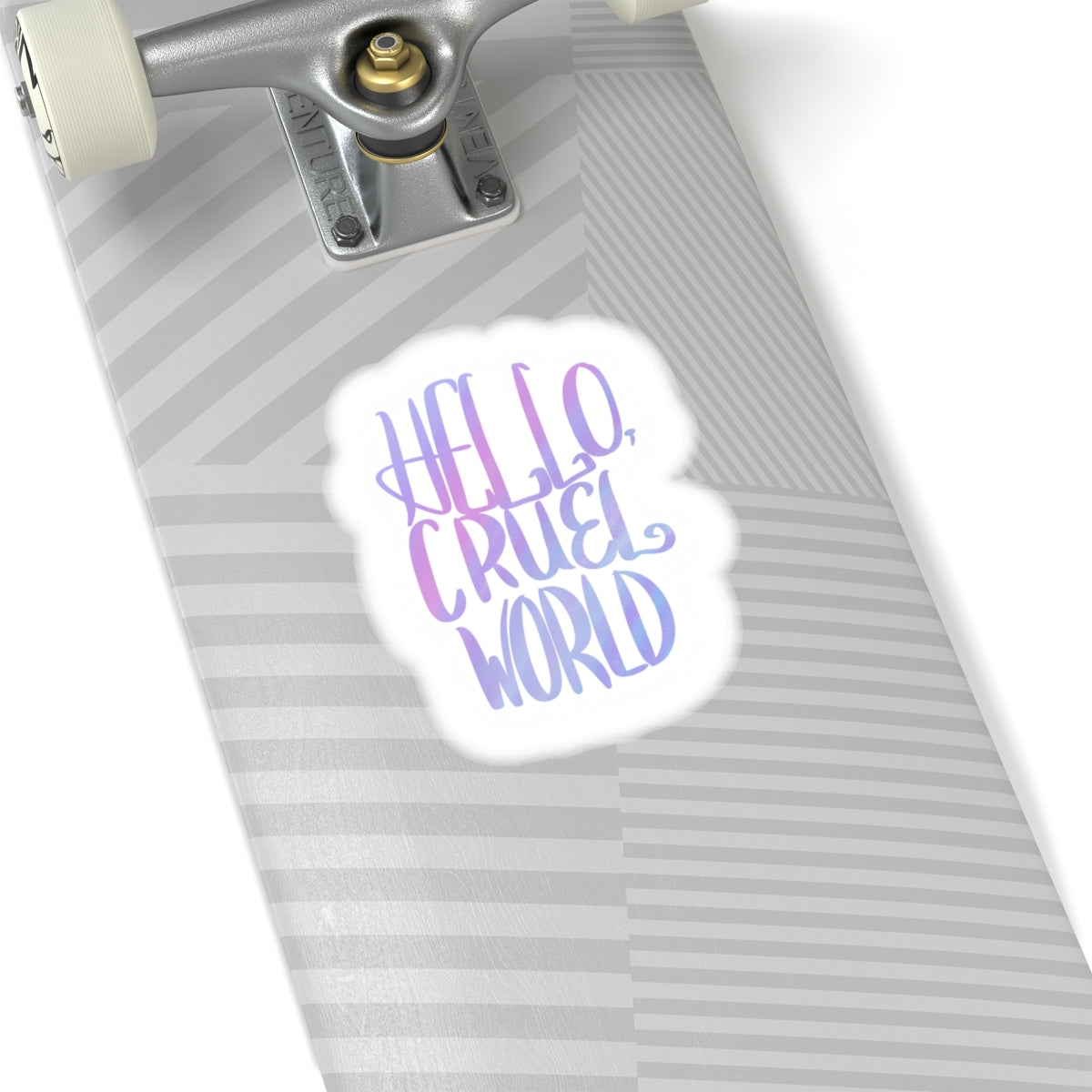 Hello, Cruel World Kiss-Cut Stickers - Tales from the Tangle