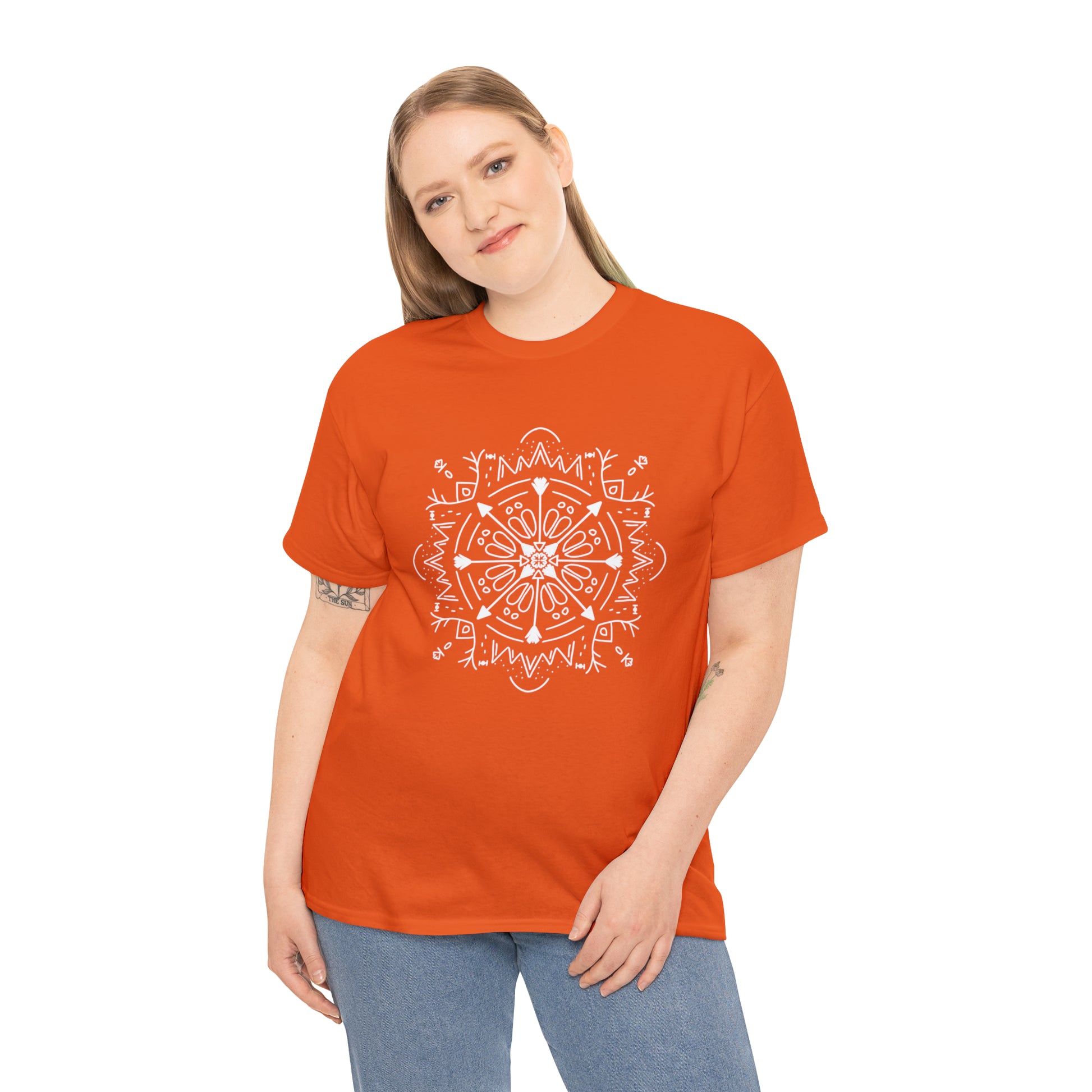 Archer’s Mandala Unisex Heavy Cotton Tee - Tales from the Tangle