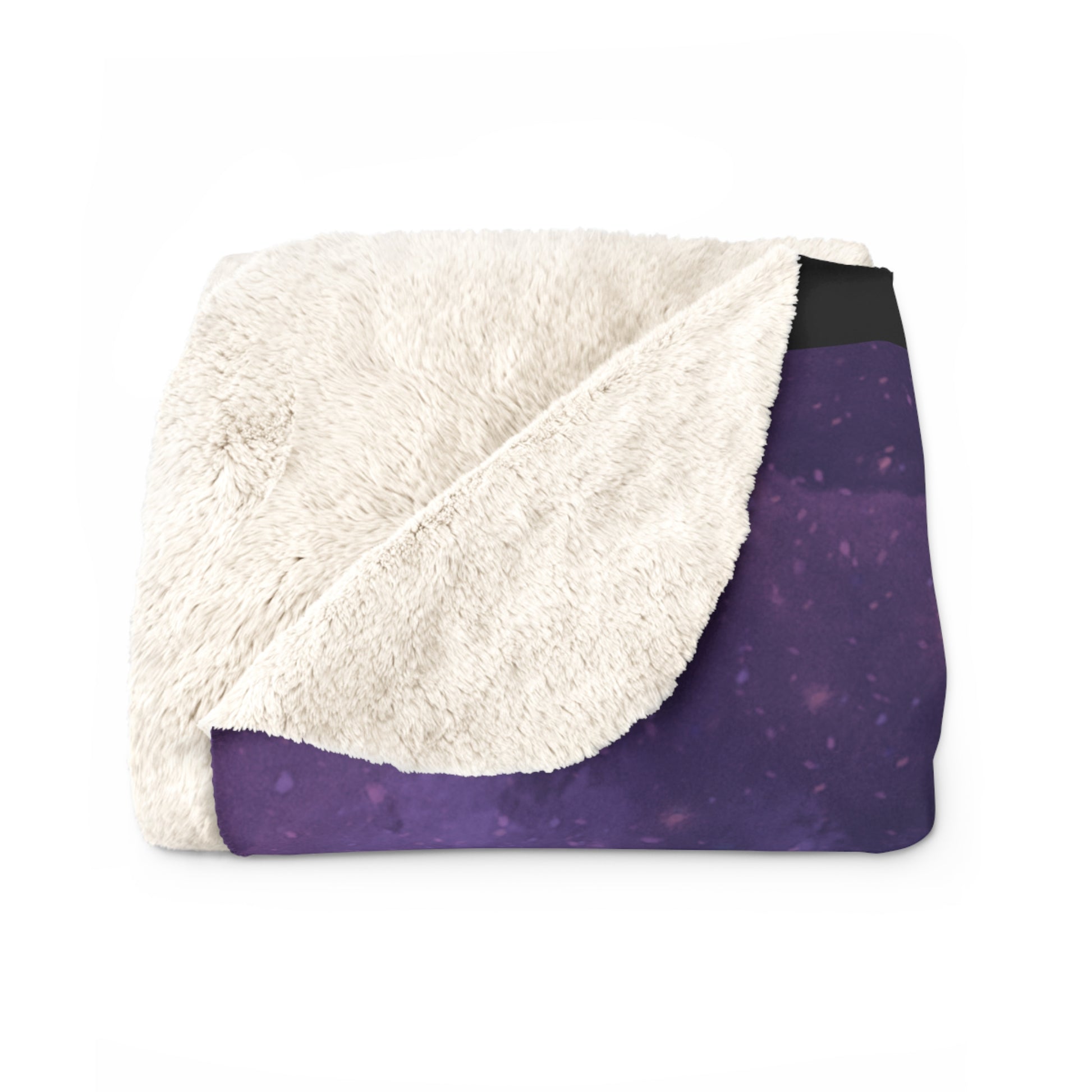 Galaxy Print Sherpa Fleece Blanket - Tales from the Tangle