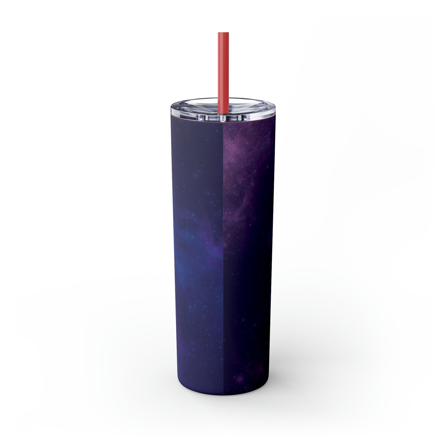Galaxy Print Skinny Tumbler with Straw, 20oz - Tales from the Tangle