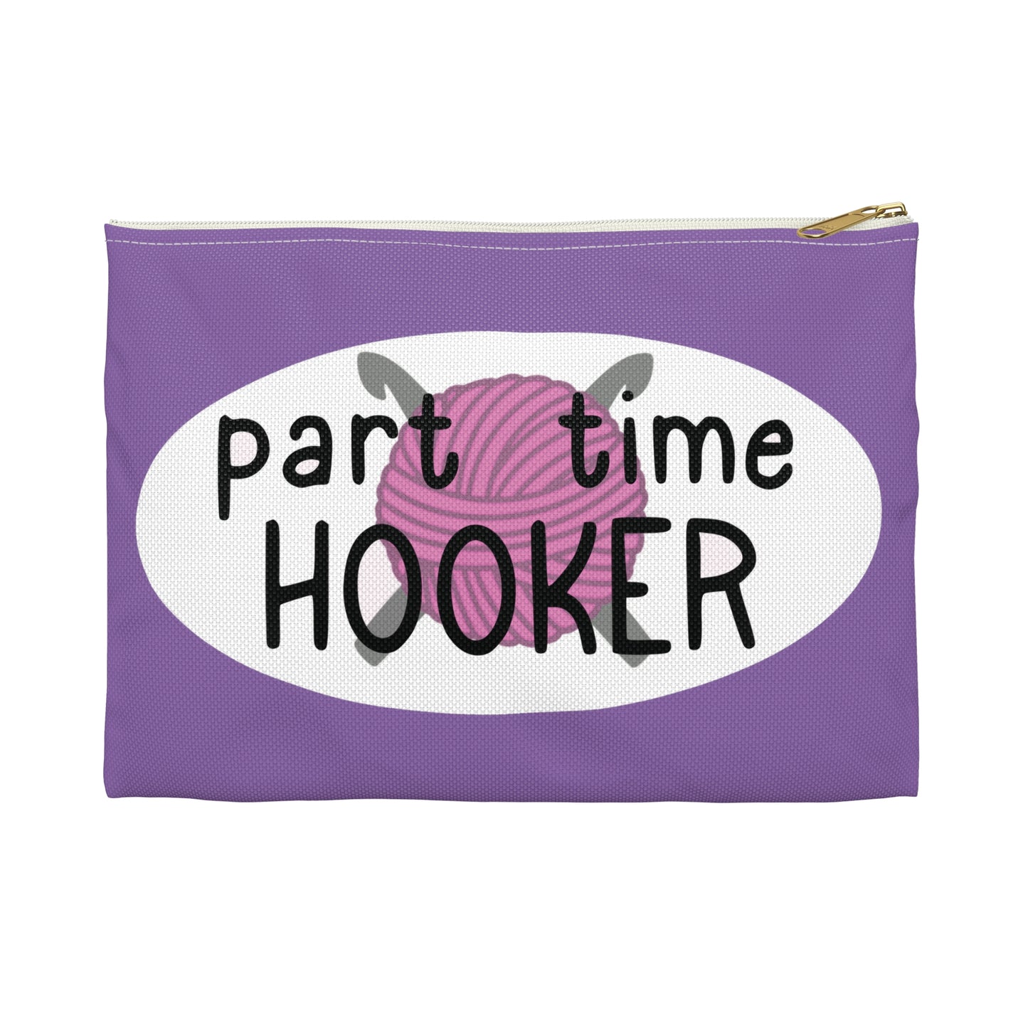 Part Time Hooker Crochet Accessory Pouch - Tales from the Tangle