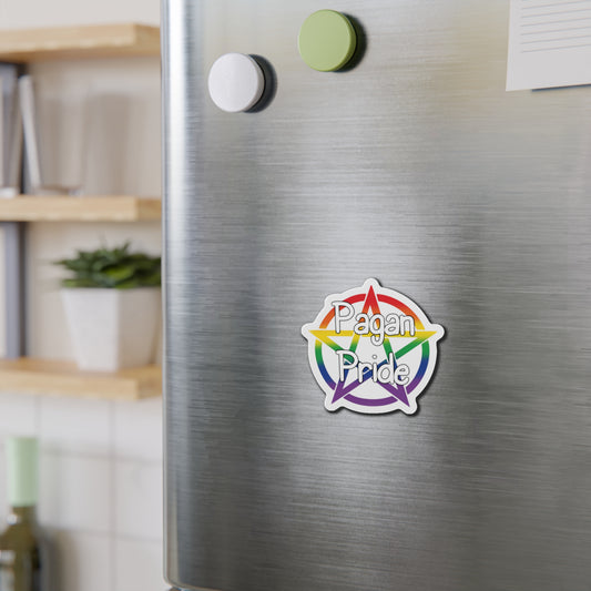Pagan Pride Rainbow Die-Cut Magnets - Tales from the Tangle