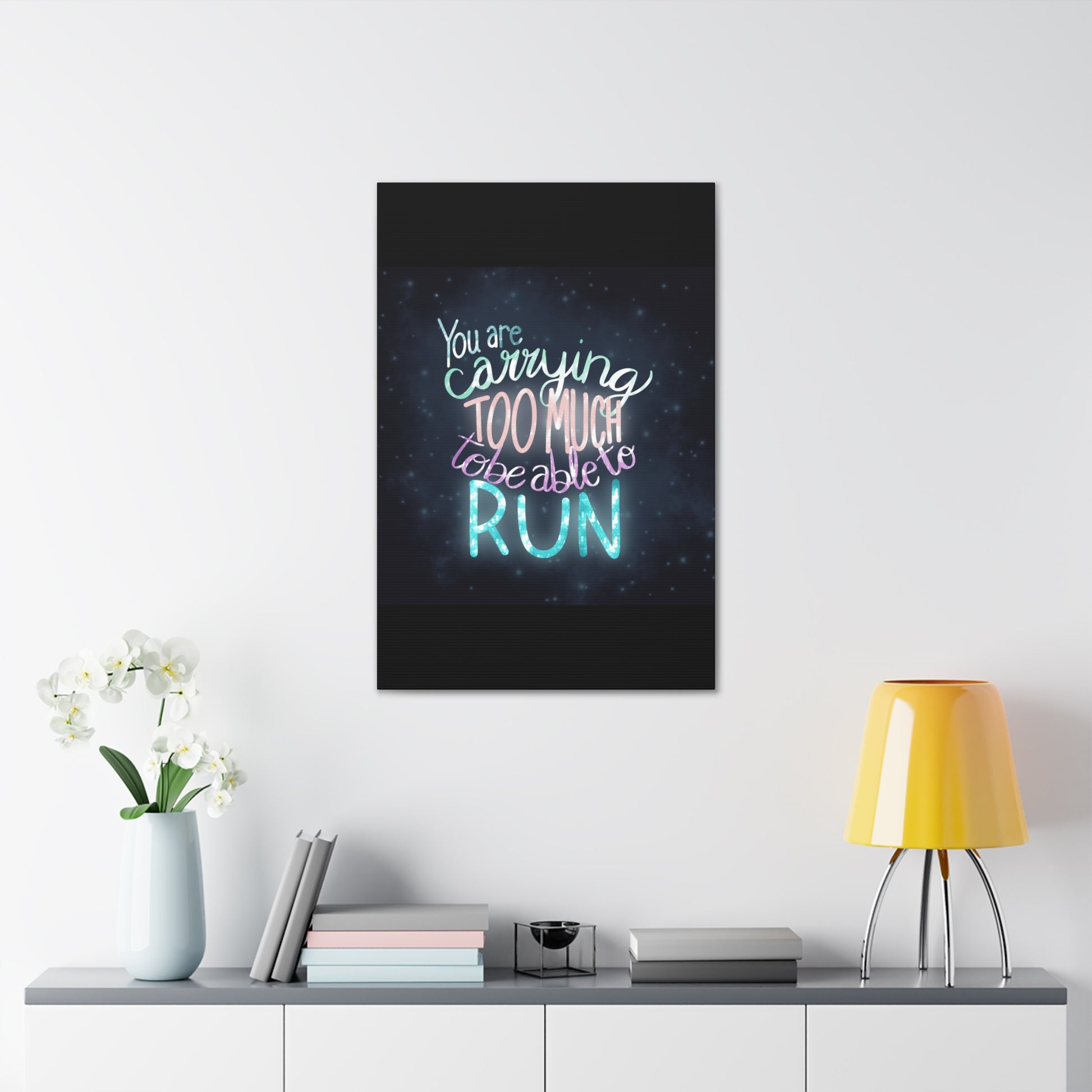 You are carrying too much to be able to run Canvas Gallery Wraps - Tales from the Tangle
