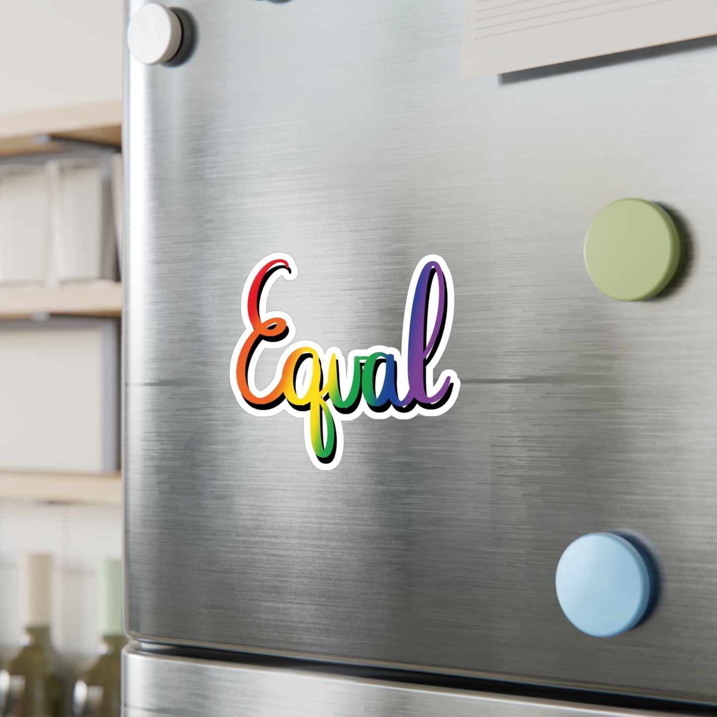 Rainbow Pride Equal Kiss-Cut Vinyl Decals - Tales from the Tangle