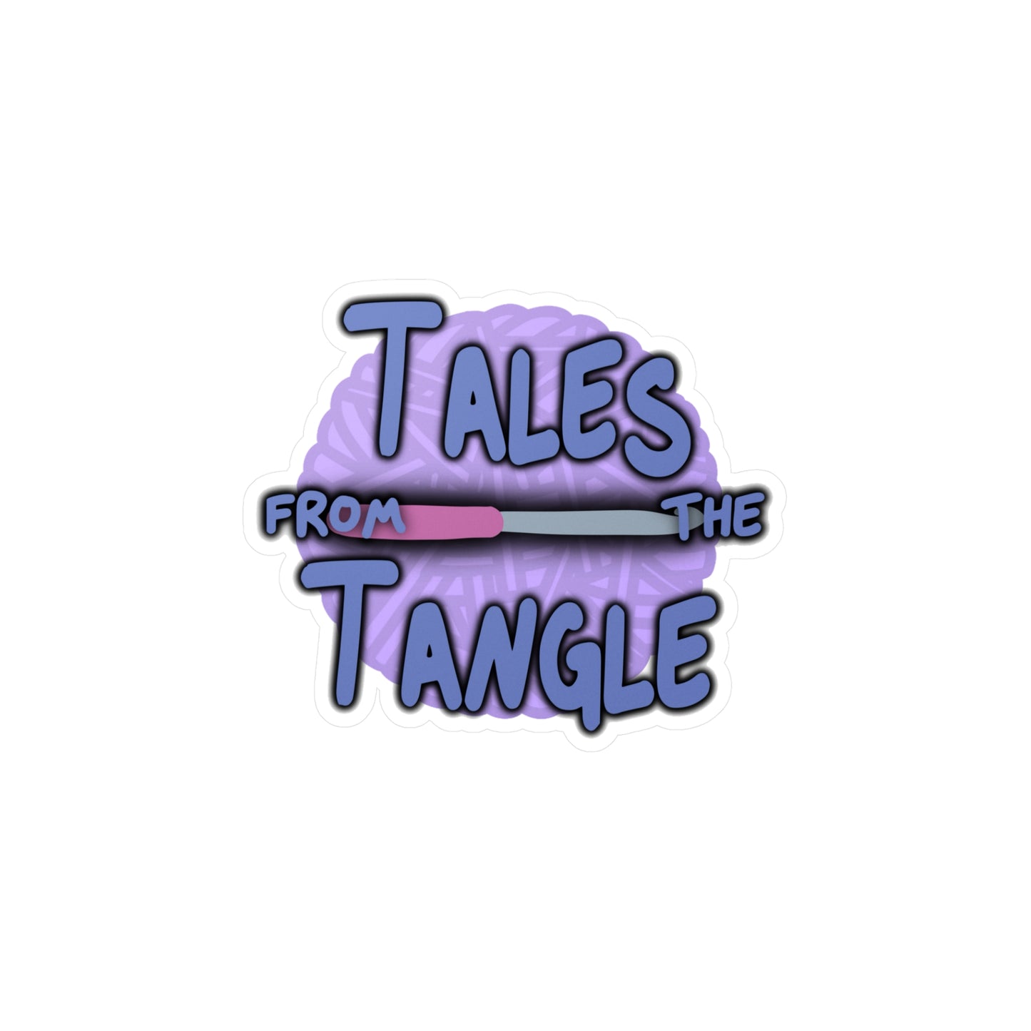 Tales from the Tangle Logo Kiss-Cut Vinyl Decals - Tales from the Tangle