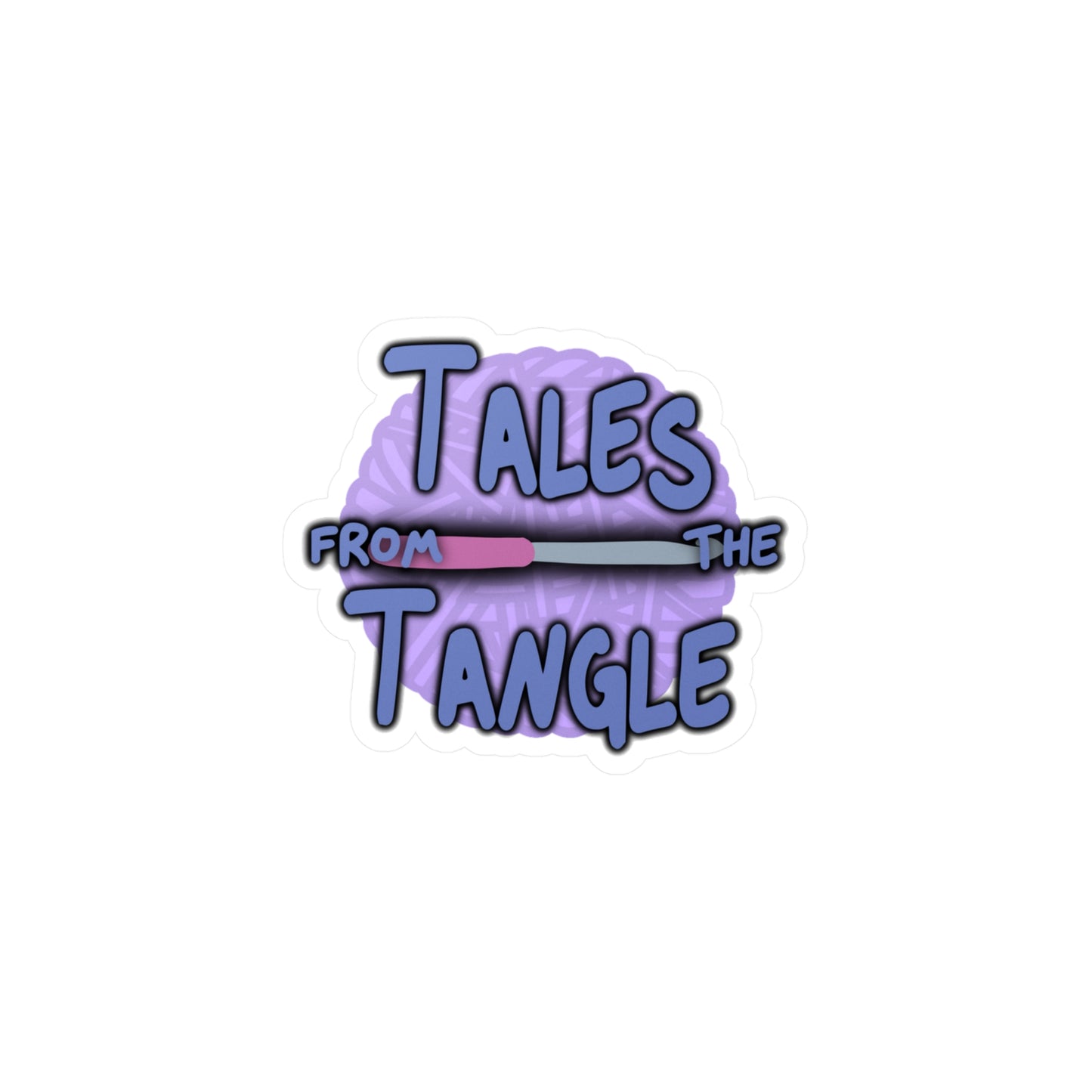 Tales from the Tangle Logo Kiss-Cut Vinyl Decals - Tales from the Tangle