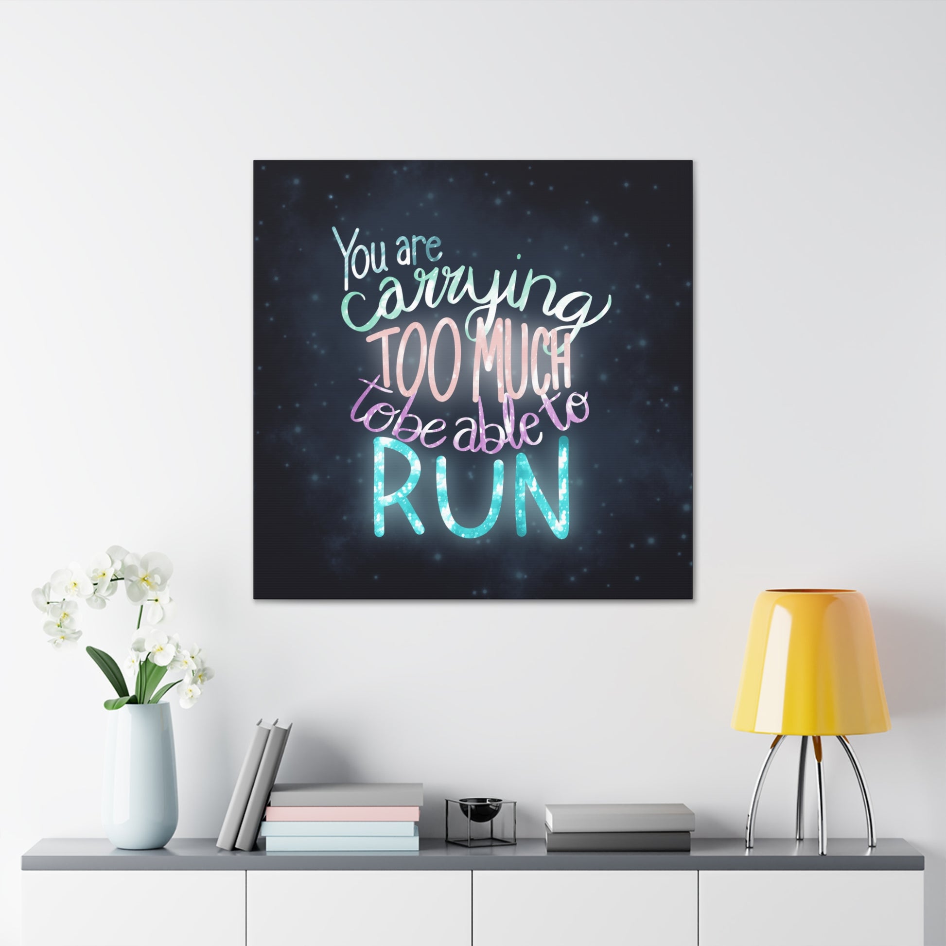 You are carrying too much to be able to run Canvas Gallery Wraps - Tales from the Tangle