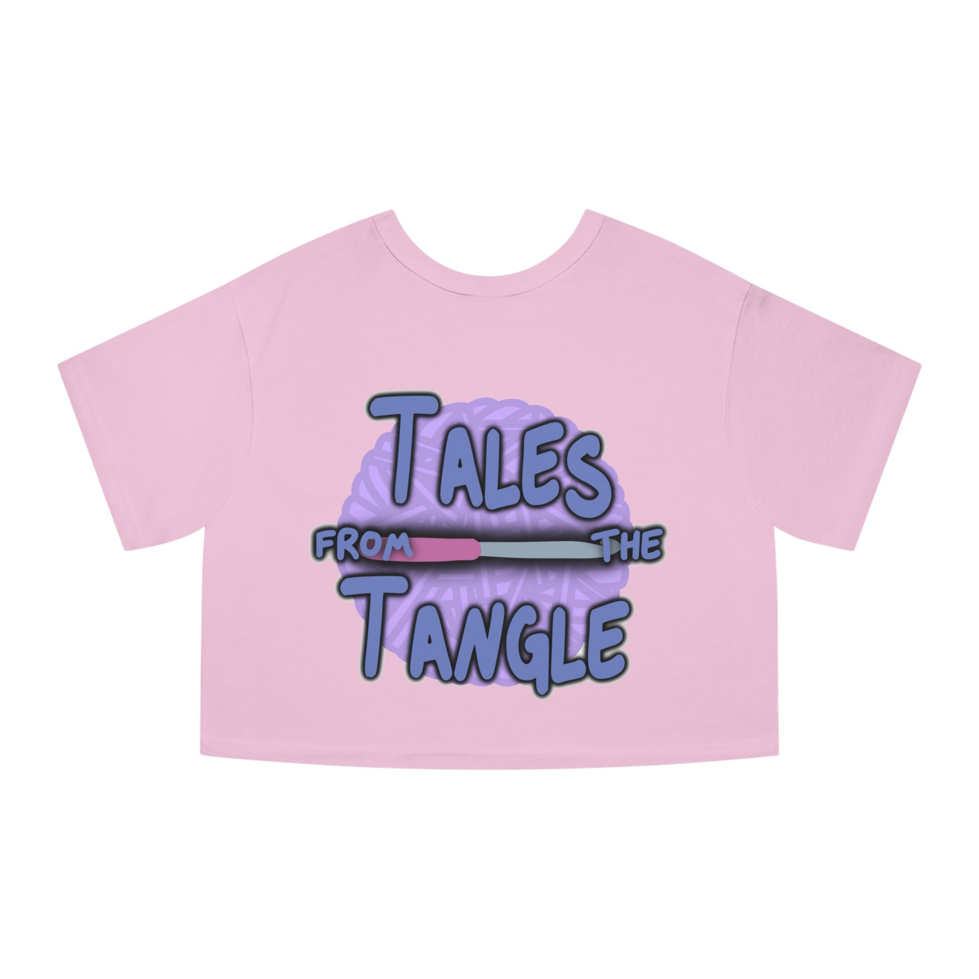 Tales from the Tangle Logo Champion Women's Heritage Cropped T-Shirt - Tales from the Tangle