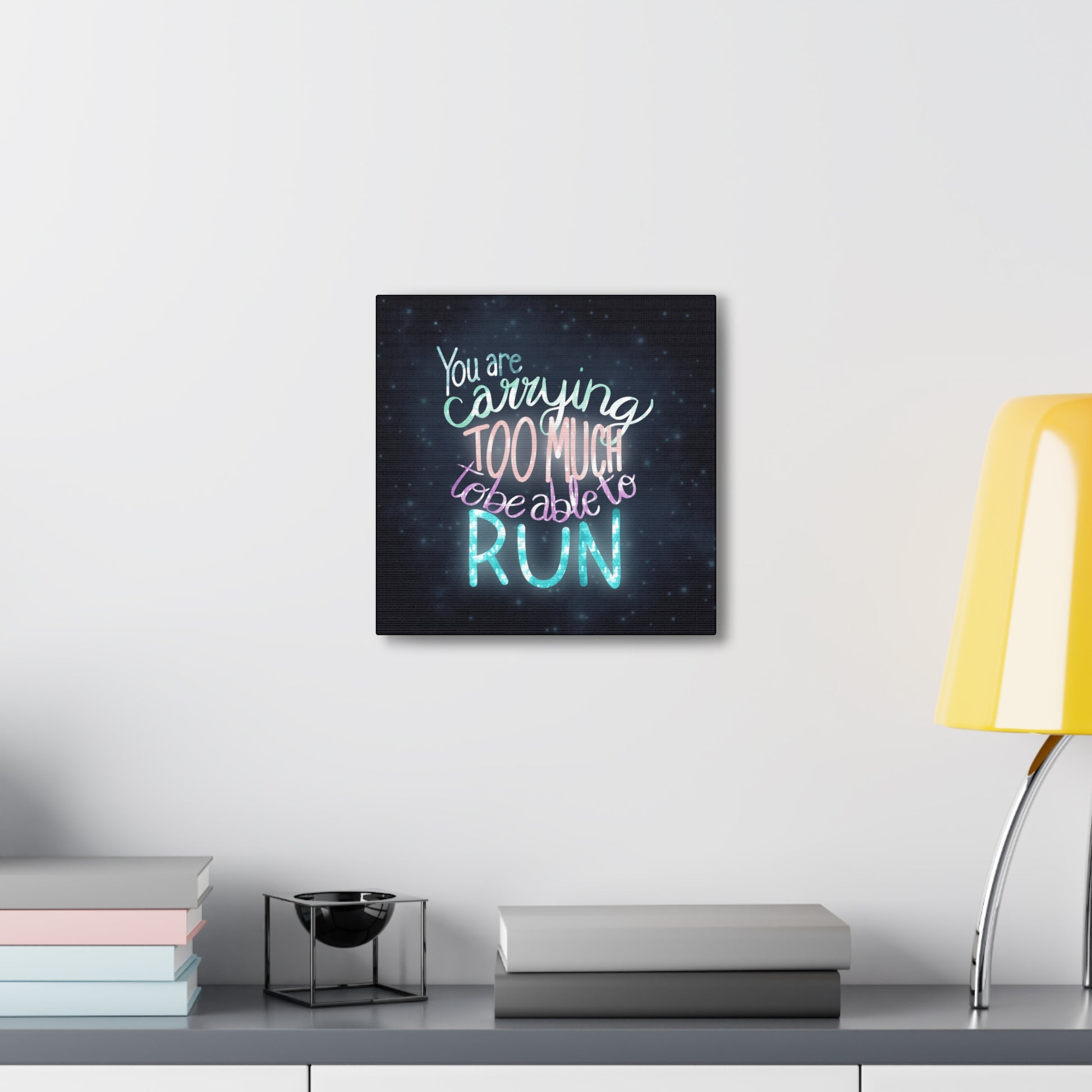 You are carrying too much to be able to run Canvas Gallery Wraps - Tales from the Tangle