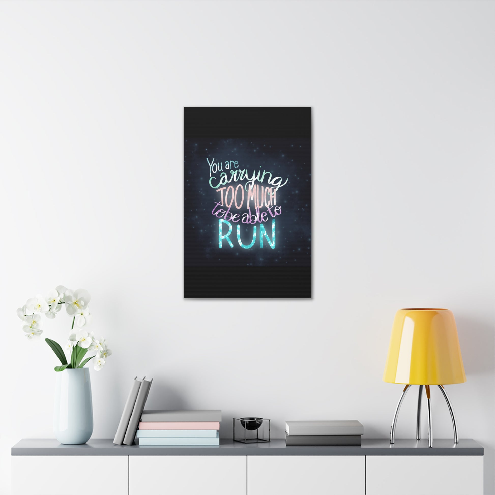 You are carrying too much to be able to run Canvas Gallery Wraps - Tales from the Tangle