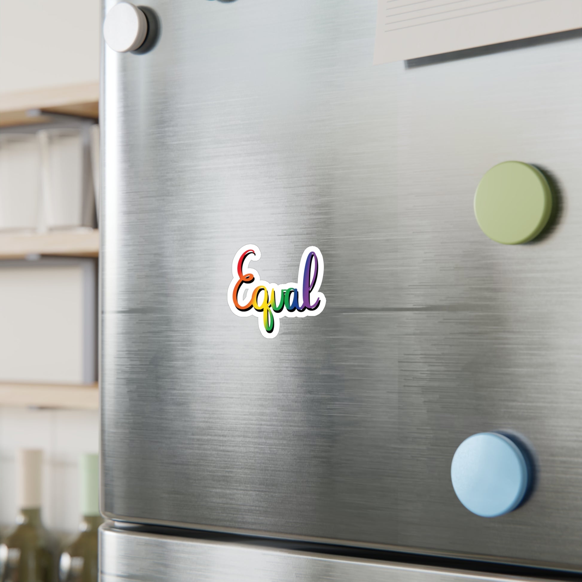 Rainbow Pride Equal Kiss-Cut Vinyl Decals - Tales from the Tangle