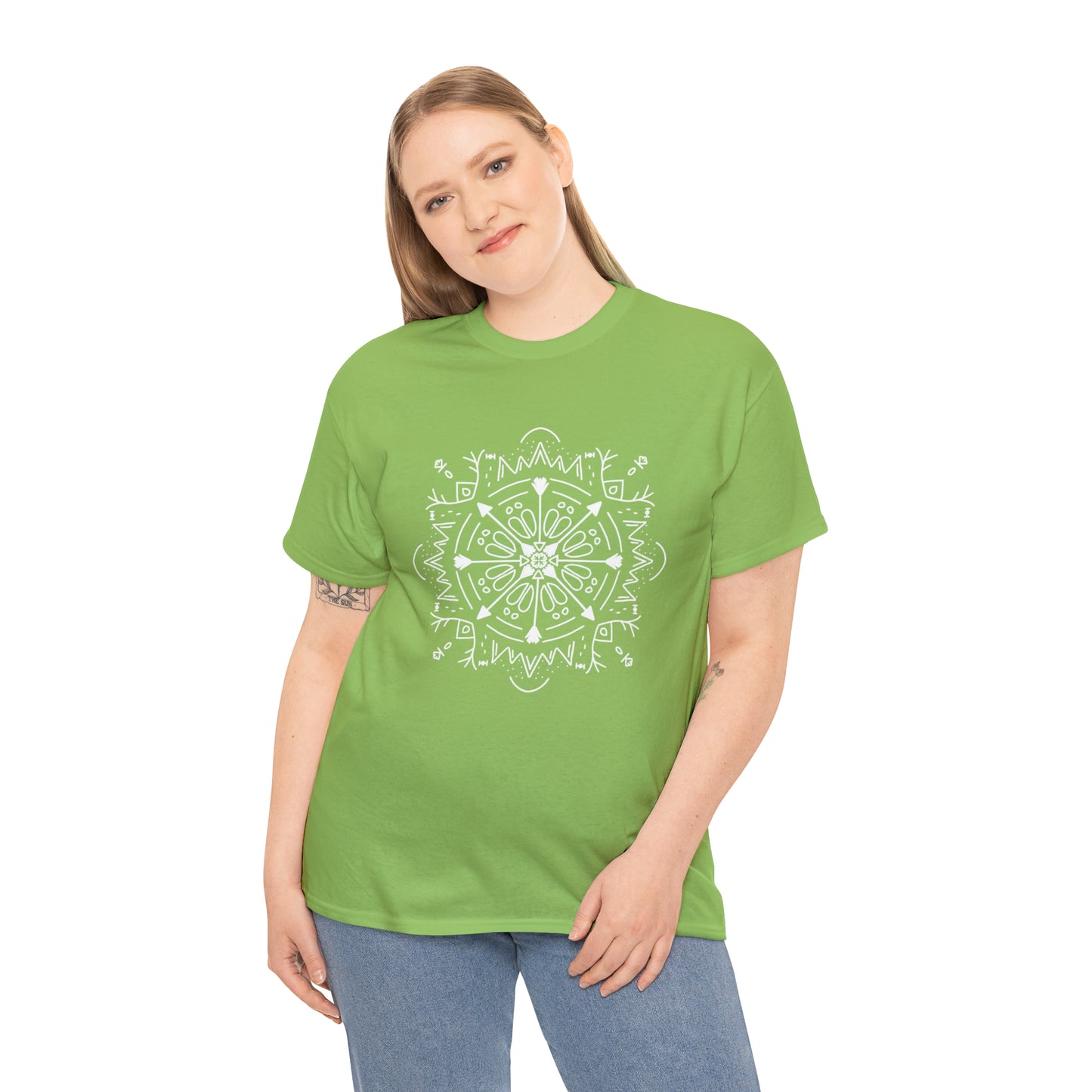 Archer’s Mandala Unisex Heavy Cotton Tee - Tales from the Tangle