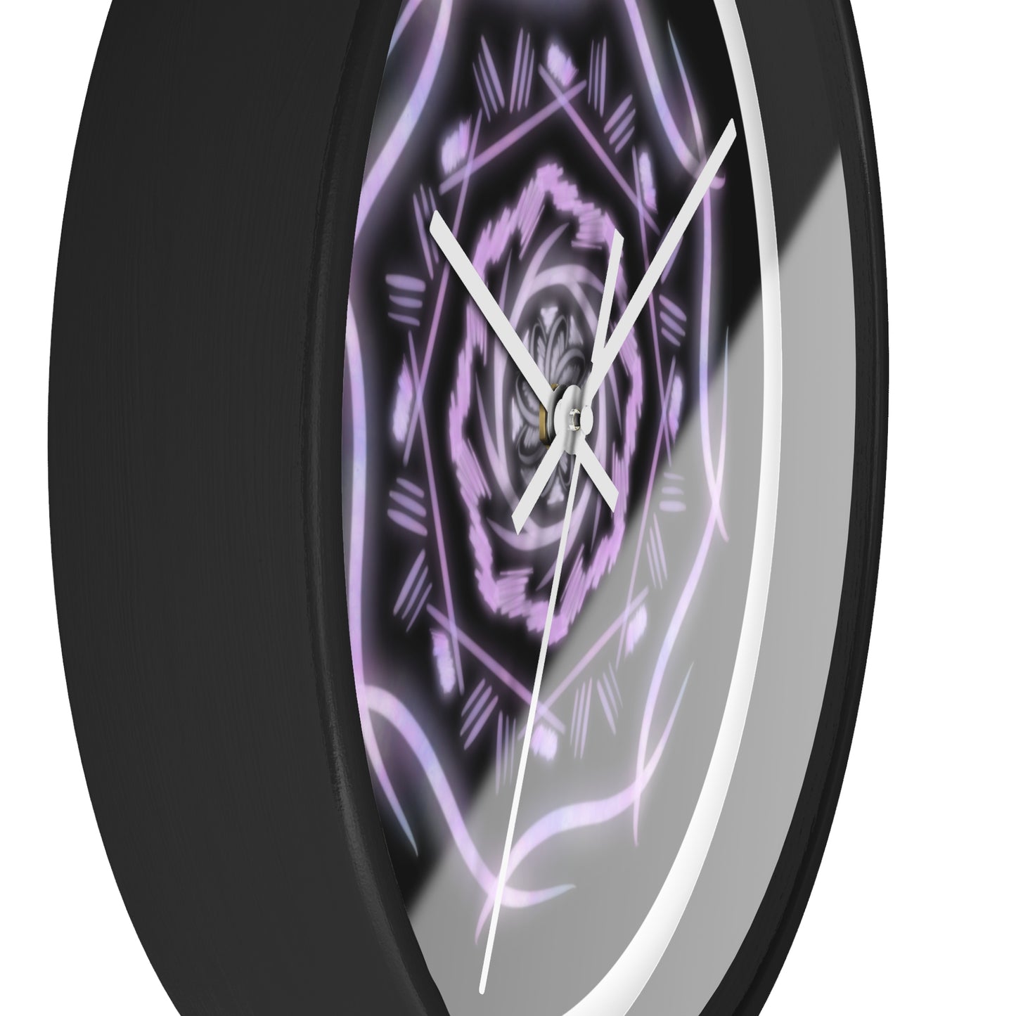 Pink Mandala Wall Clock - Tales from the Tangle