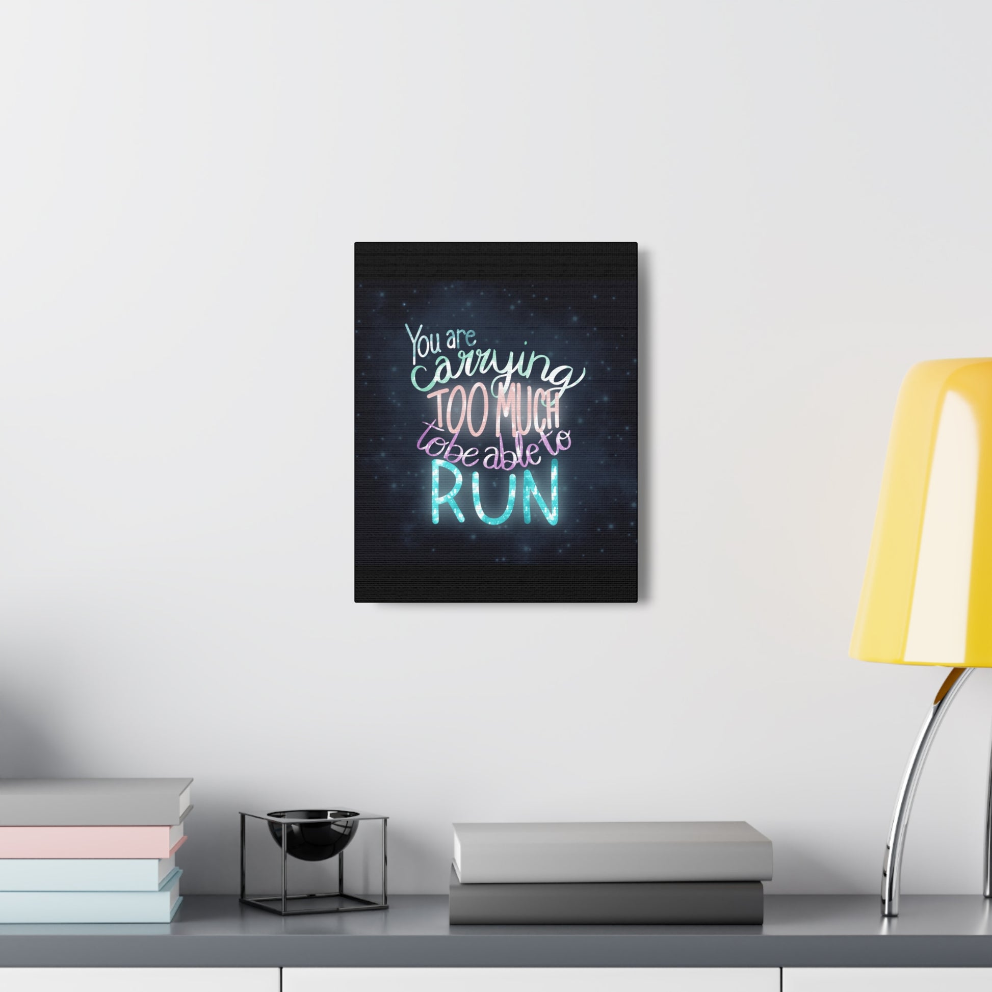 You are carrying too much to be able to run Canvas Gallery Wraps - Tales from the Tangle