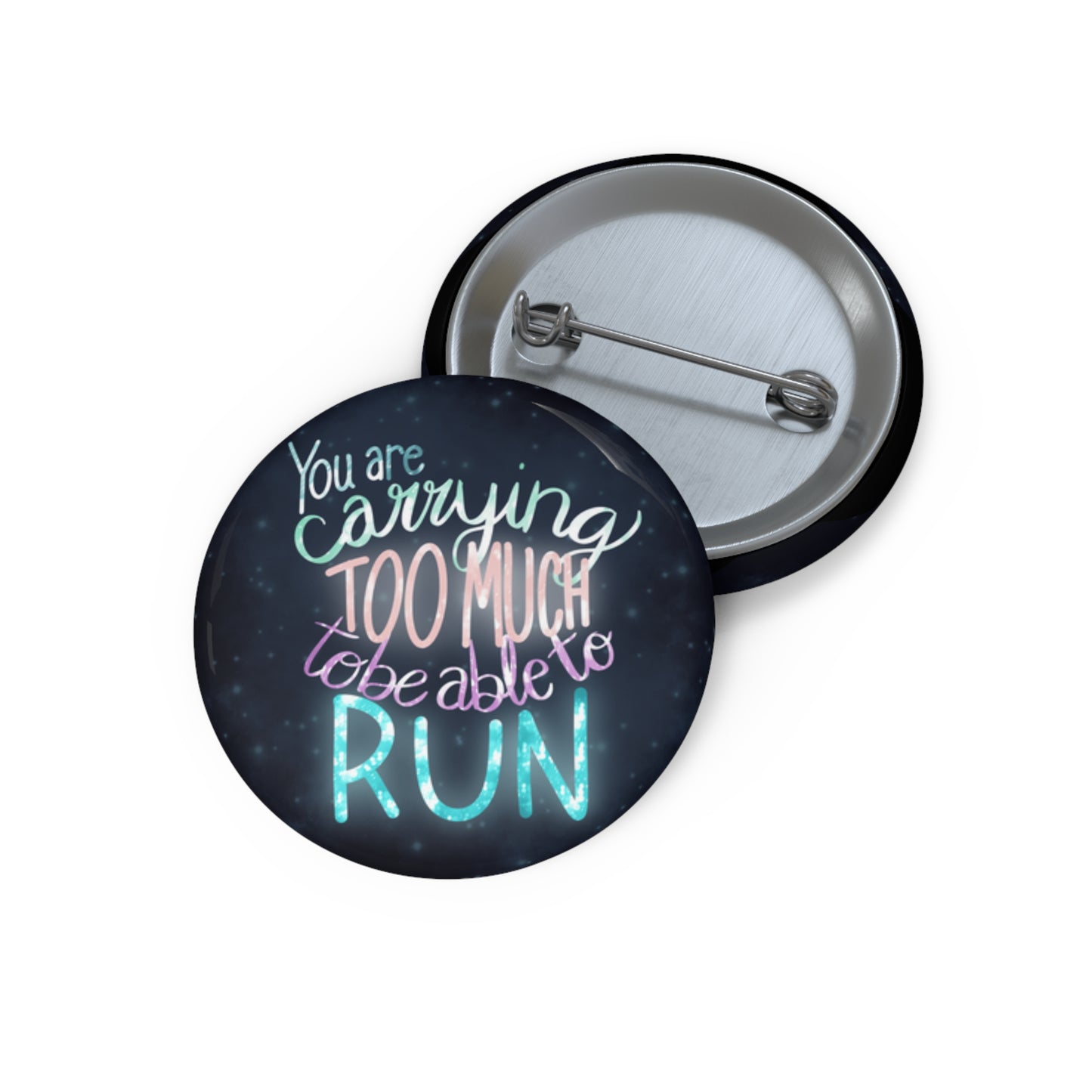 You are carrying too much to be able to run Custom Pin Buttons - Tales from the Tangle