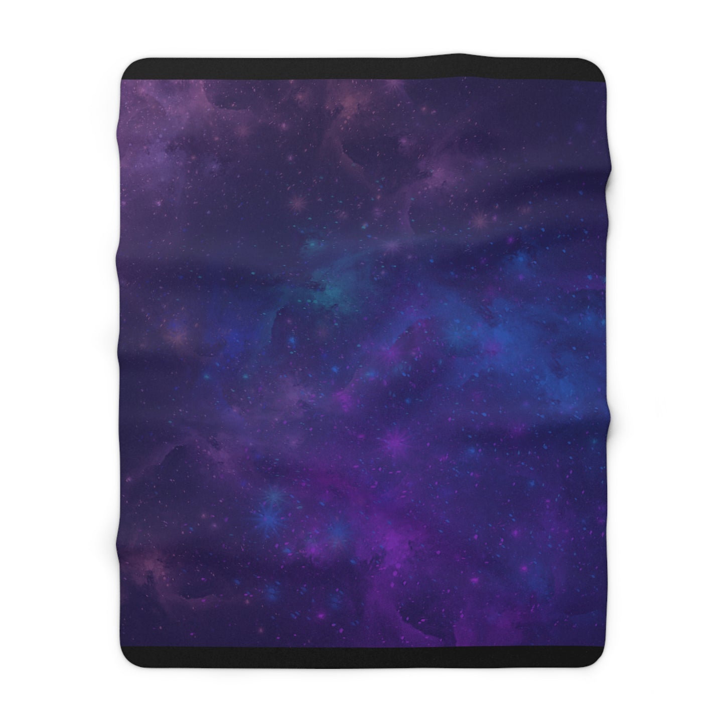Galaxy Print Sherpa Fleece Blanket - Tales from the Tangle