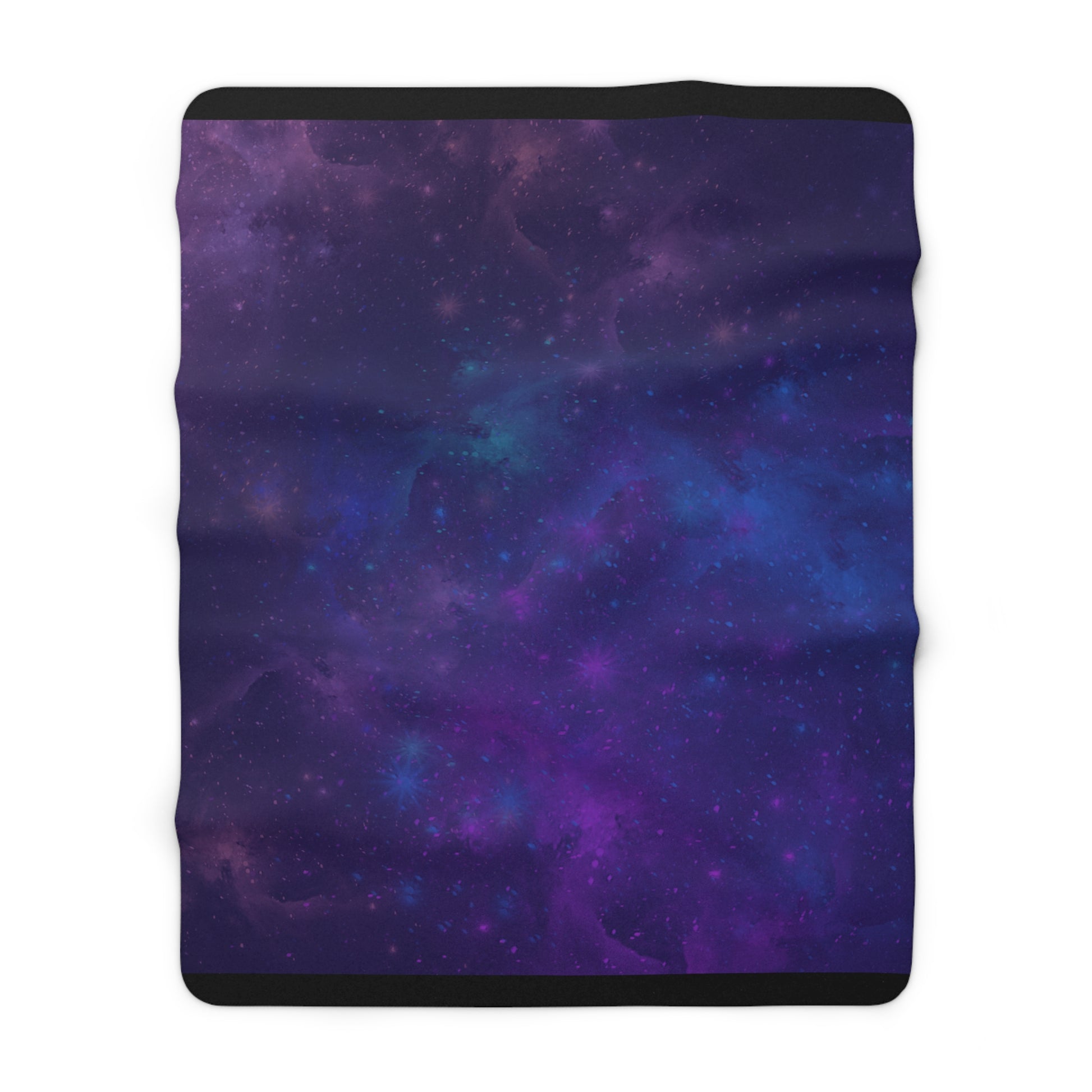 Galaxy Print Sherpa Fleece Blanket - Tales from the Tangle