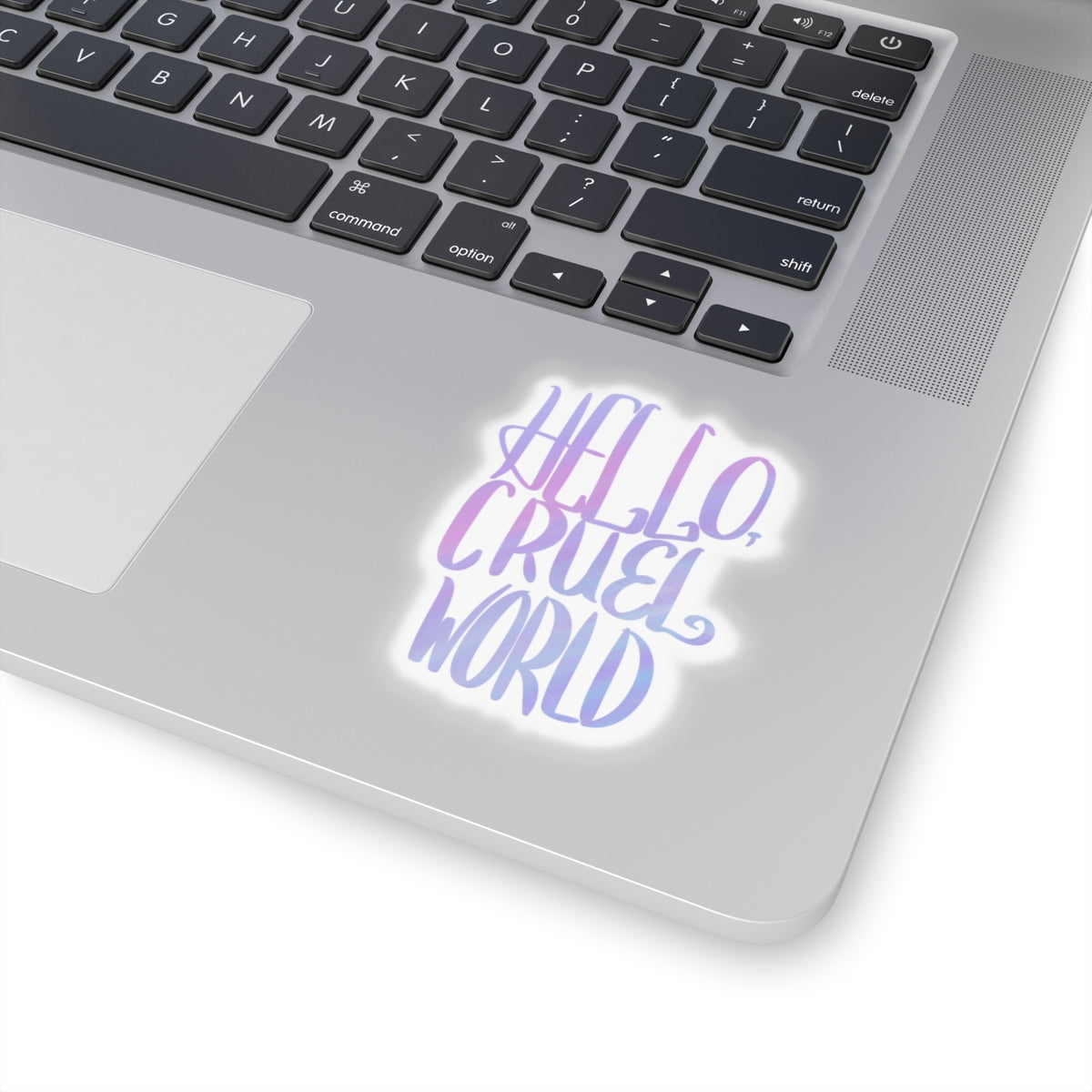 Hello, Cruel World Kiss-Cut Stickers - Tales from the Tangle