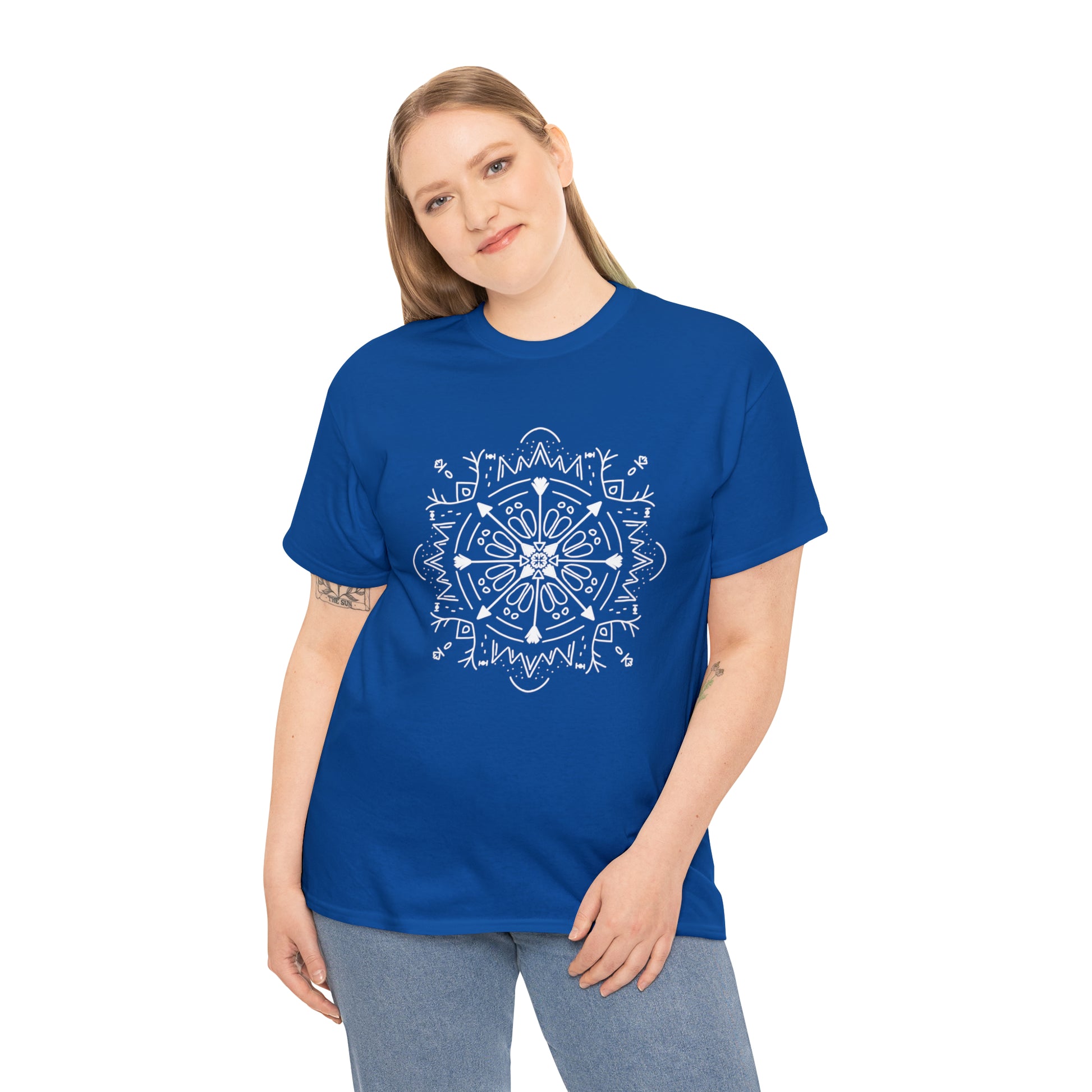 Archer’s Mandala Unisex Heavy Cotton Tee - Tales from the Tangle