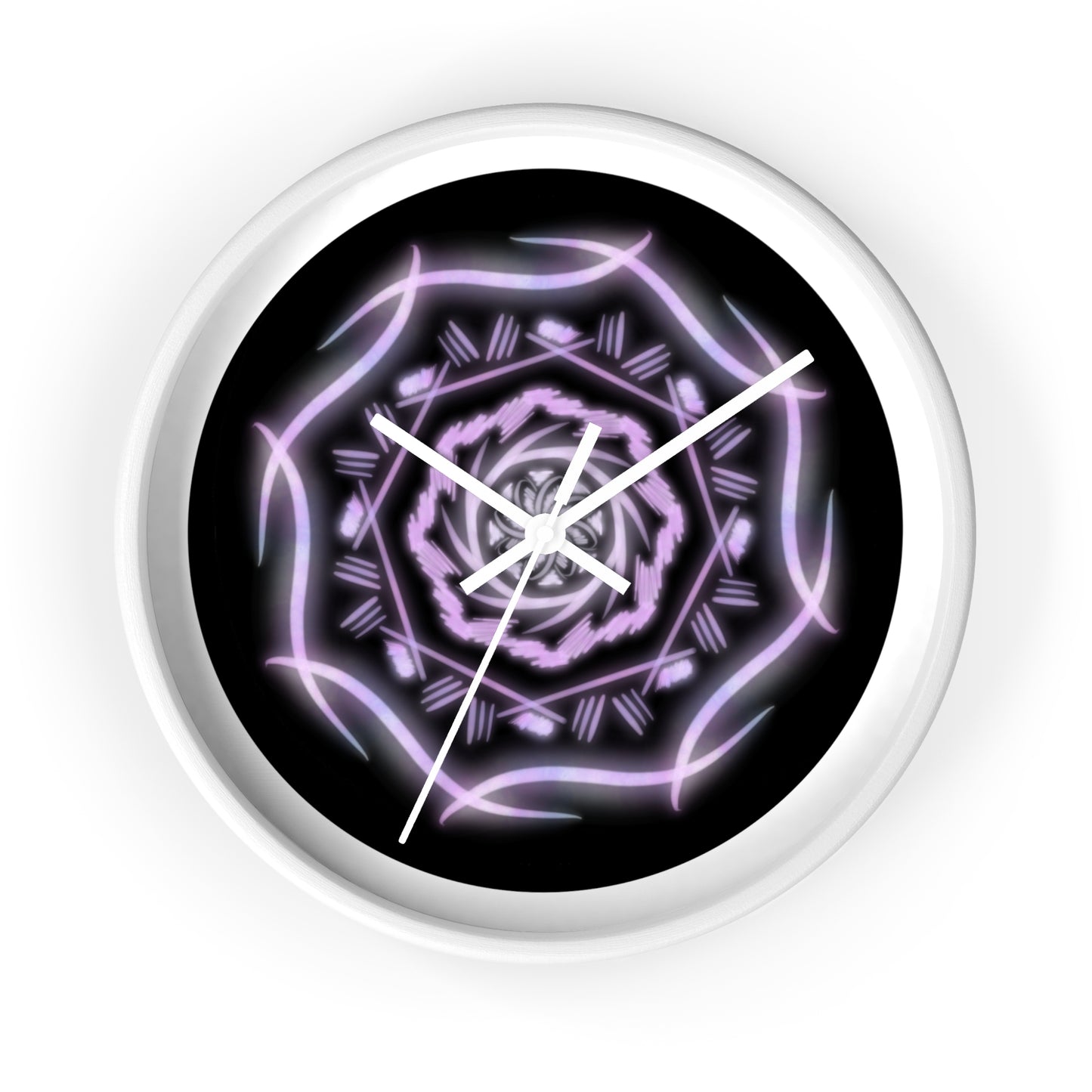 Pink Mandala Wall Clock - Tales from the Tangle