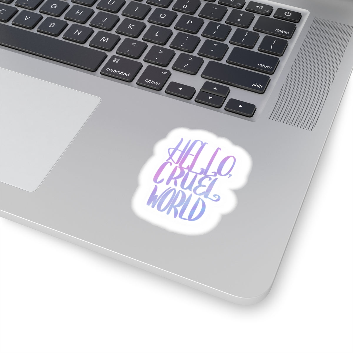 Hello, Cruel World Kiss-Cut Stickers - Tales from the Tangle