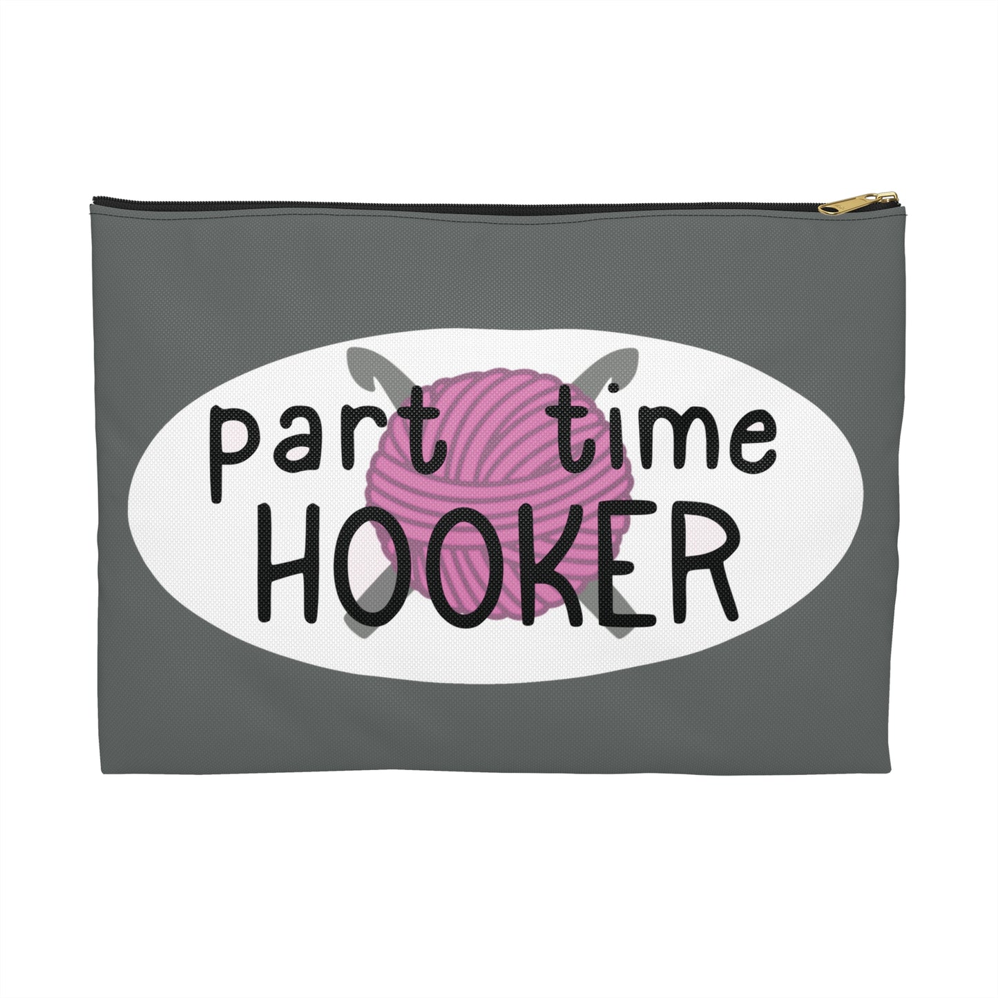 Part Time Hooker Crochet Accessory Pouch - Tales from the Tangle