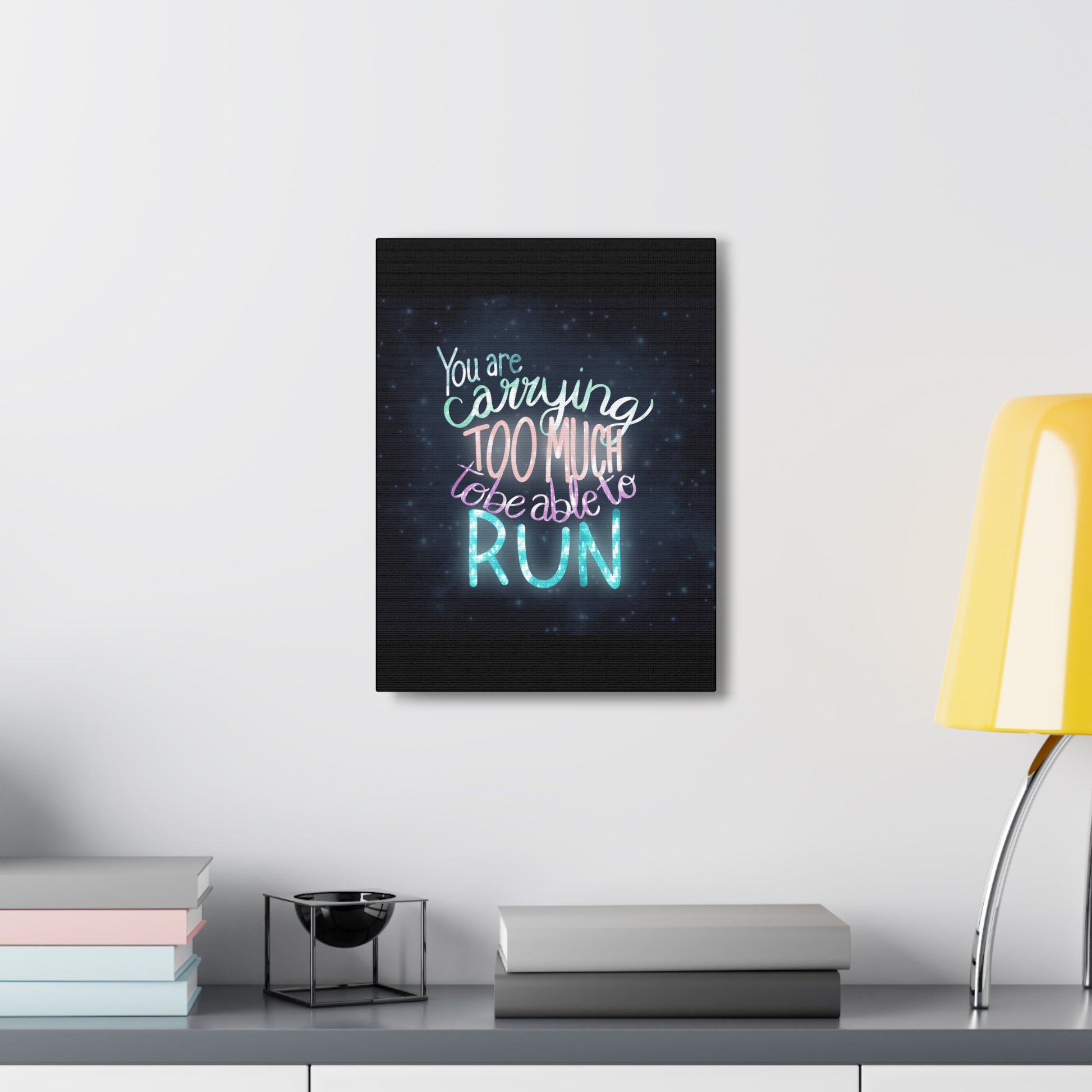 You are carrying too much to be able to run Canvas Gallery Wraps - Tales from the Tangle