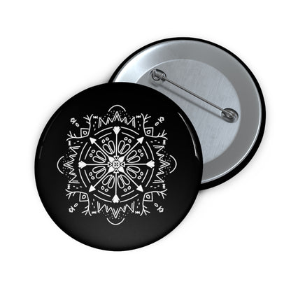Archer’s Mandala Custom Pin Button - Tales from the Tangle