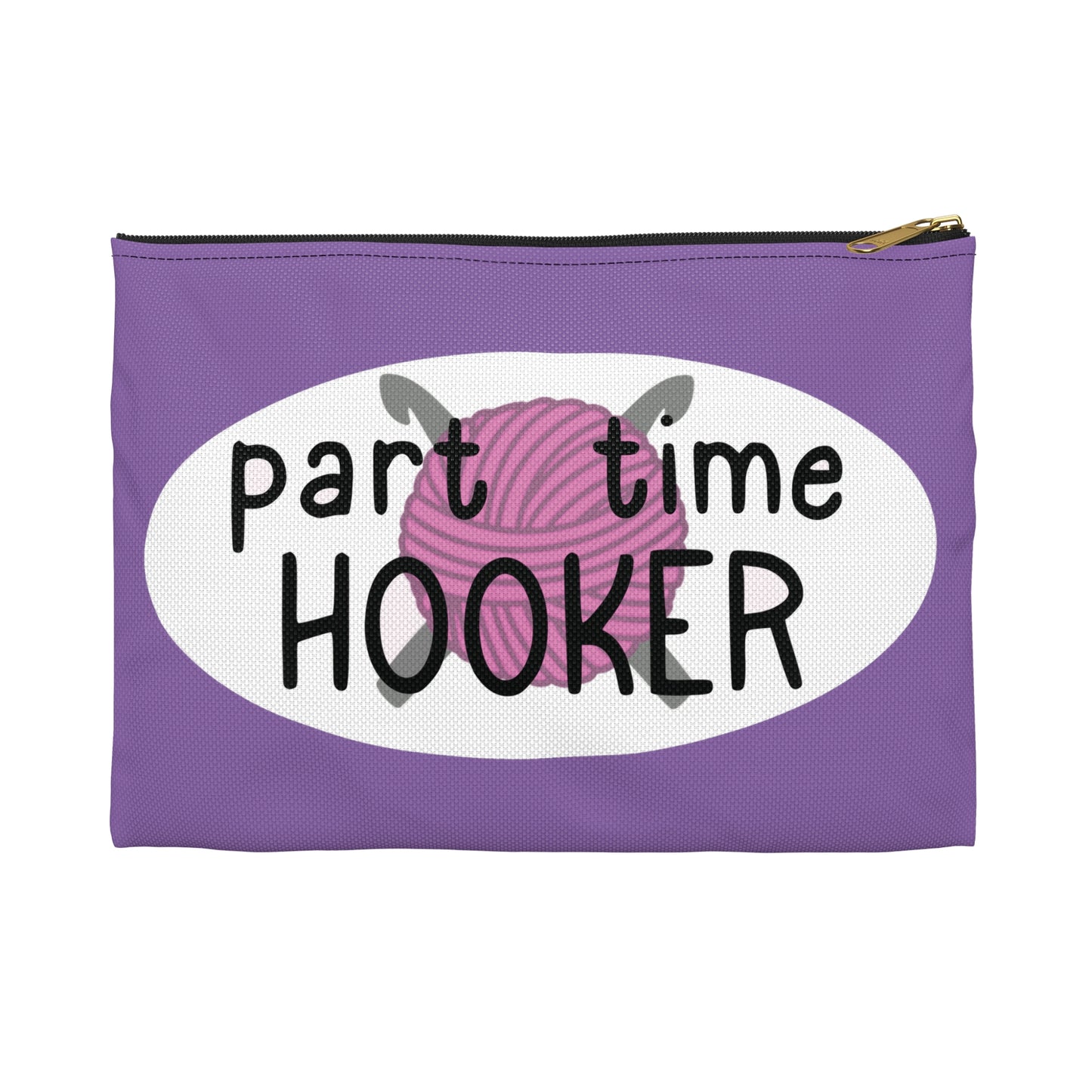 Part Time Hooker Crochet Accessory Pouch - Tales from the Tangle