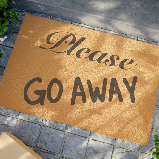 Please Go Away Doormat - Tales from the Tangle