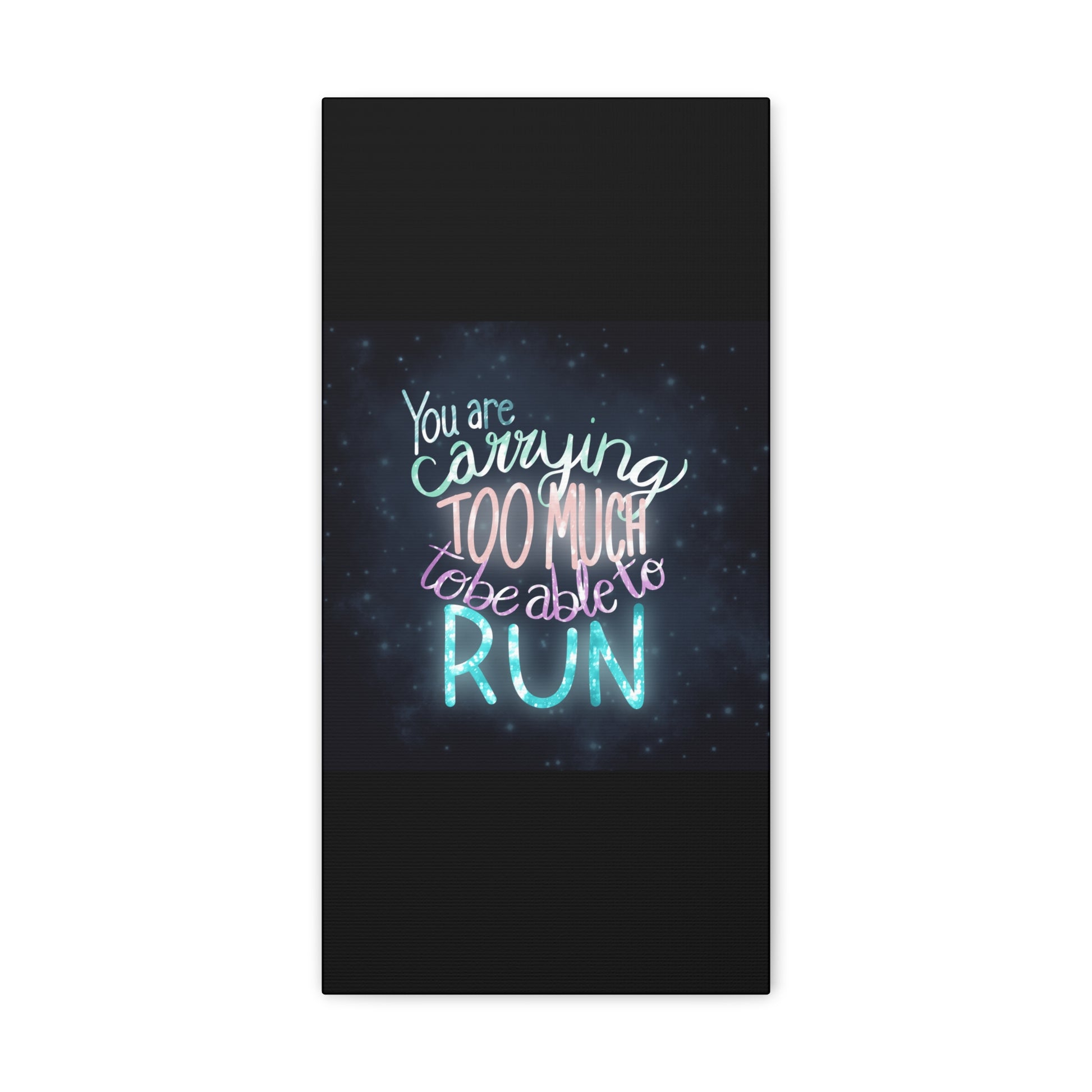 You are carrying too much to be able to run Canvas Gallery Wraps - Tales from the Tangle