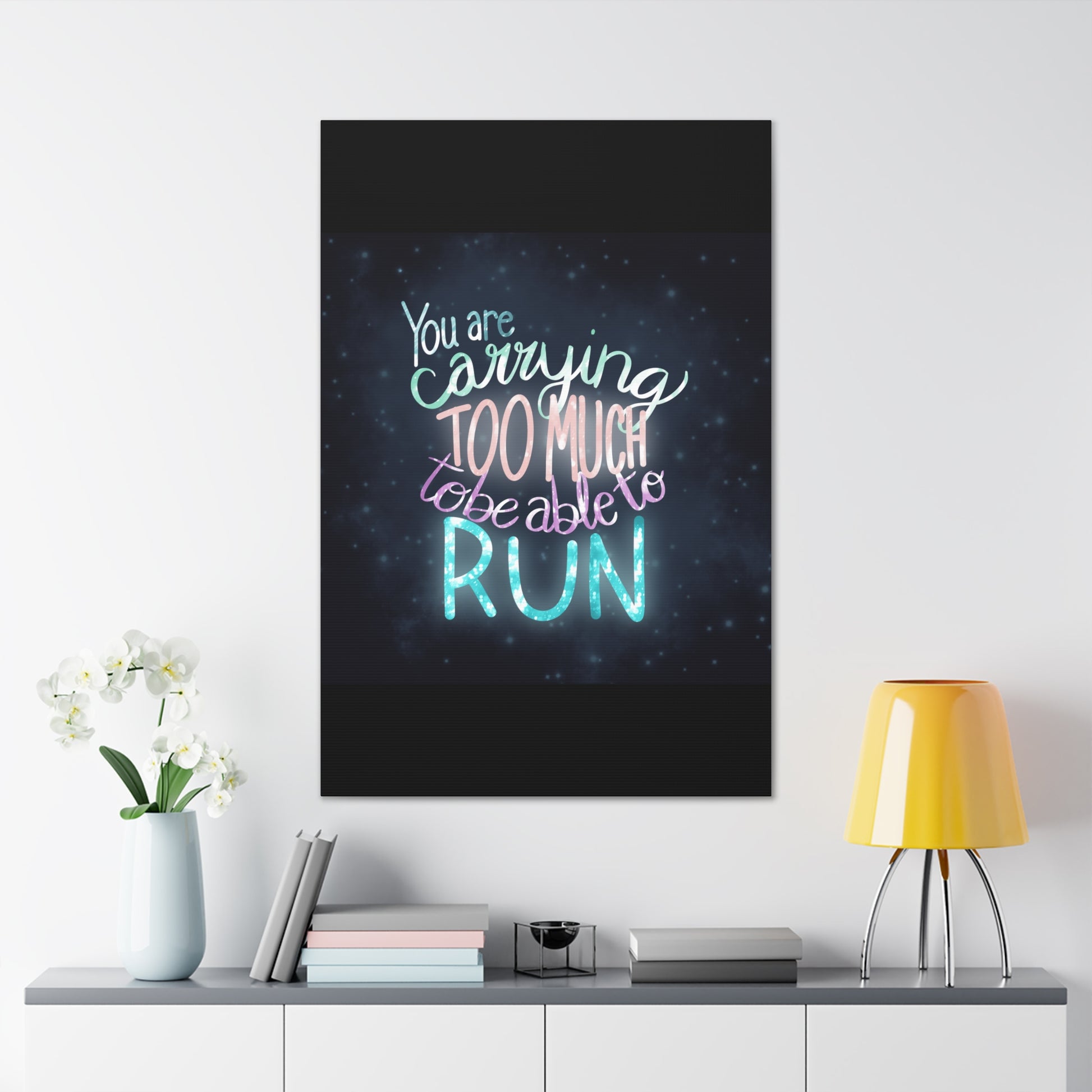 You are carrying too much to be able to run Canvas Gallery Wraps - Tales from the Tangle