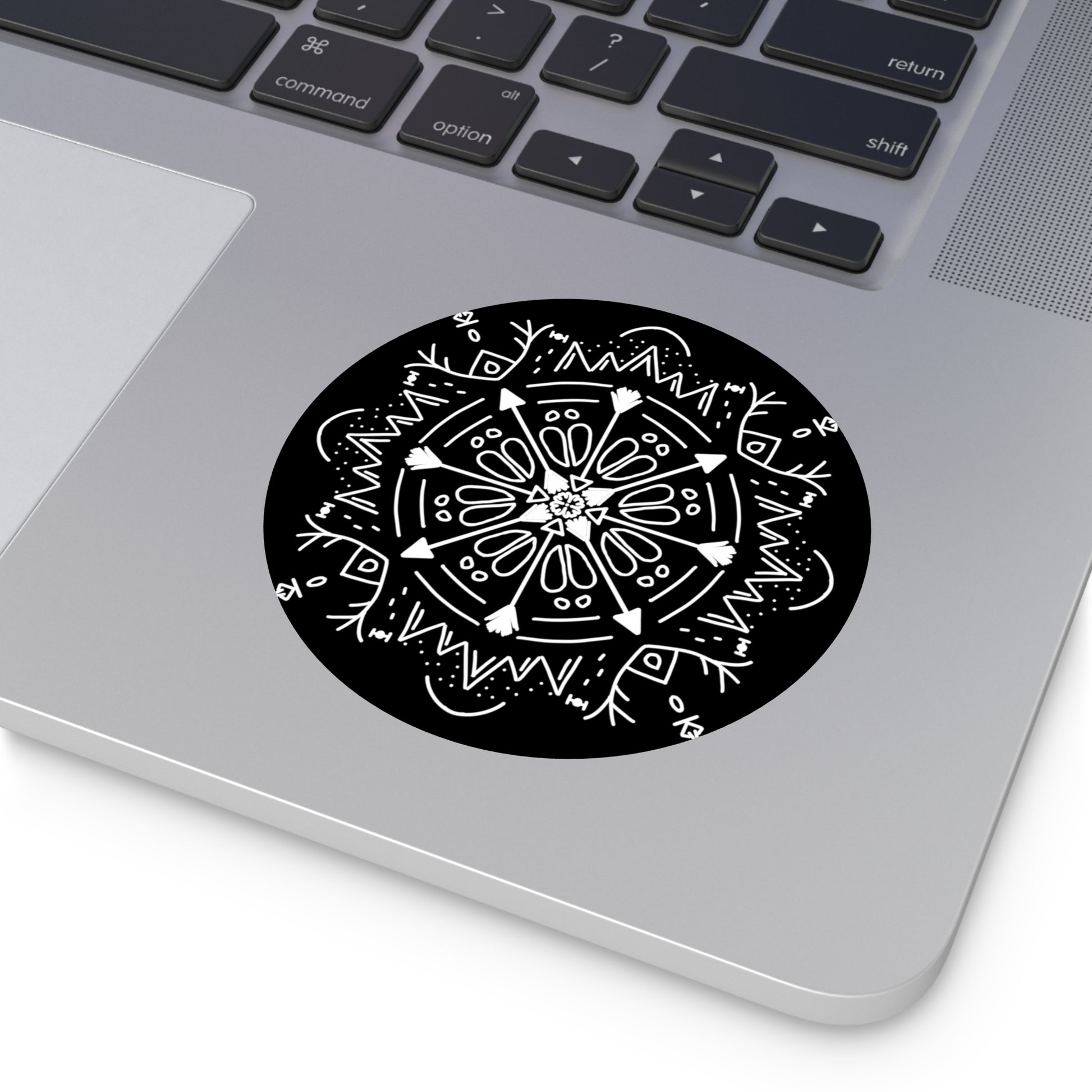 Archer’s Mandala Round Vinyl Sticker - Tales from the Tangle