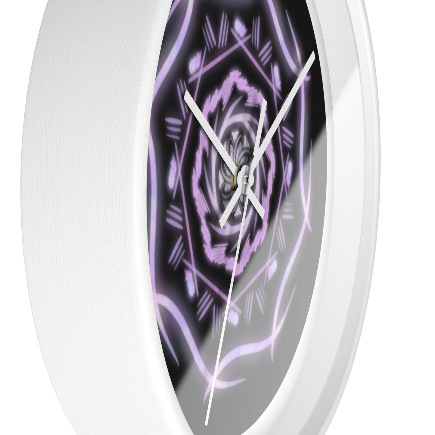 Pink Mandala Wall Clock - Tales from the Tangle