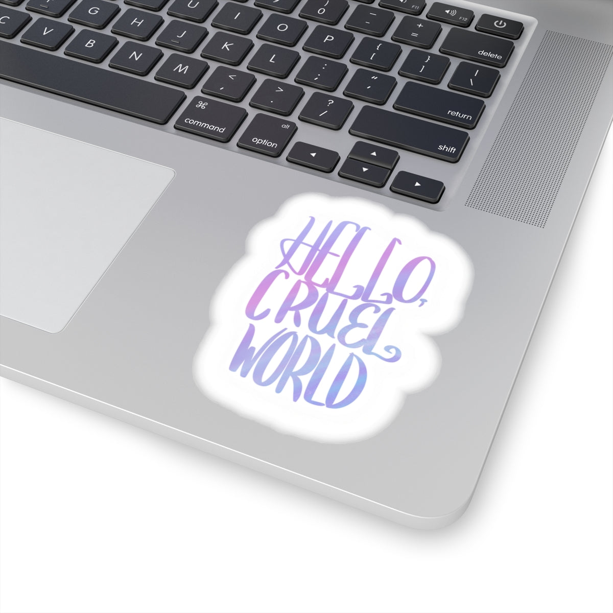 Hello, Cruel World Kiss-Cut Stickers - Tales from the Tangle